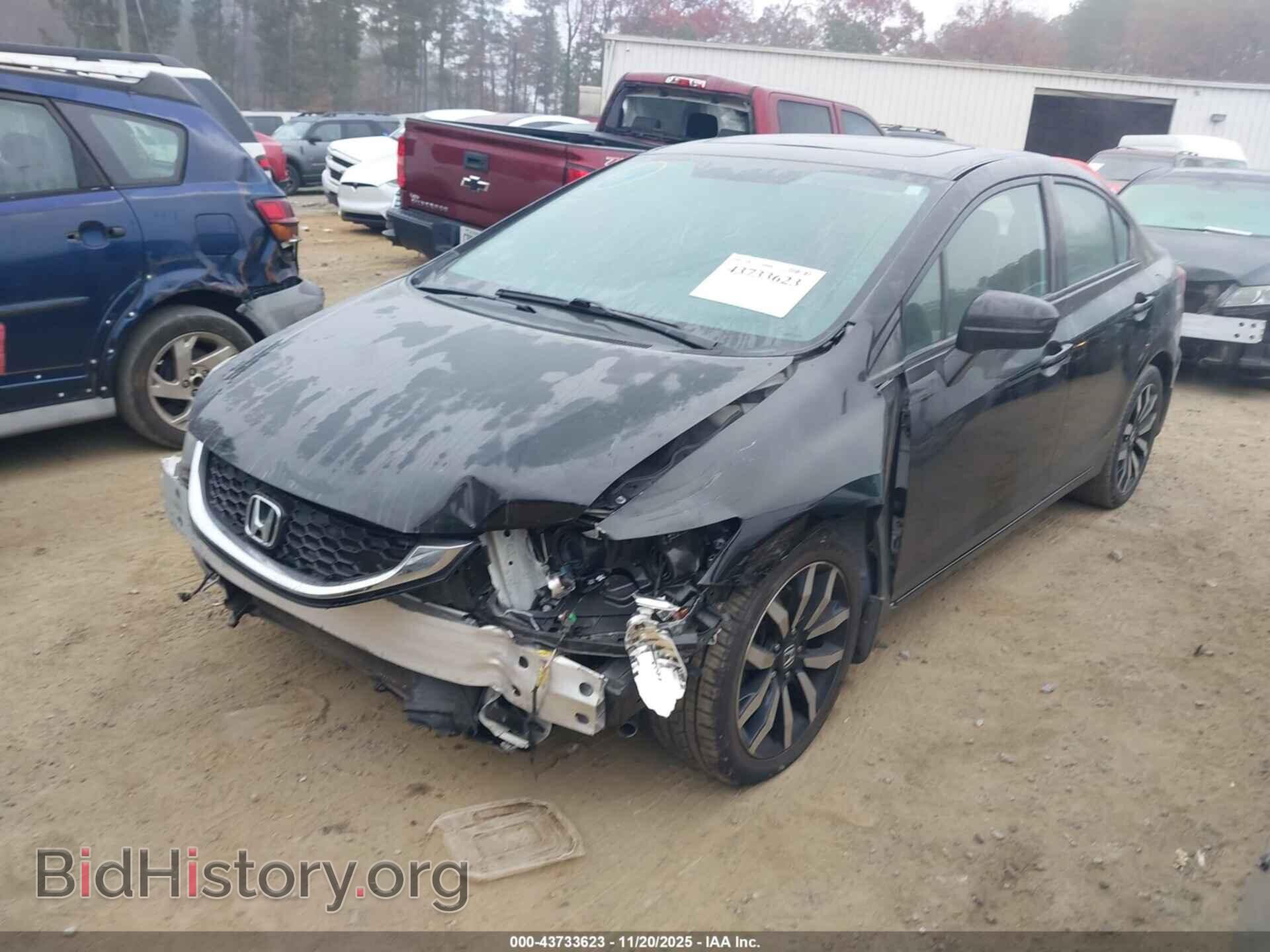 2015 HONDA CIVIC - VIN: 19XFB2F9XFE099013 - Фото 2