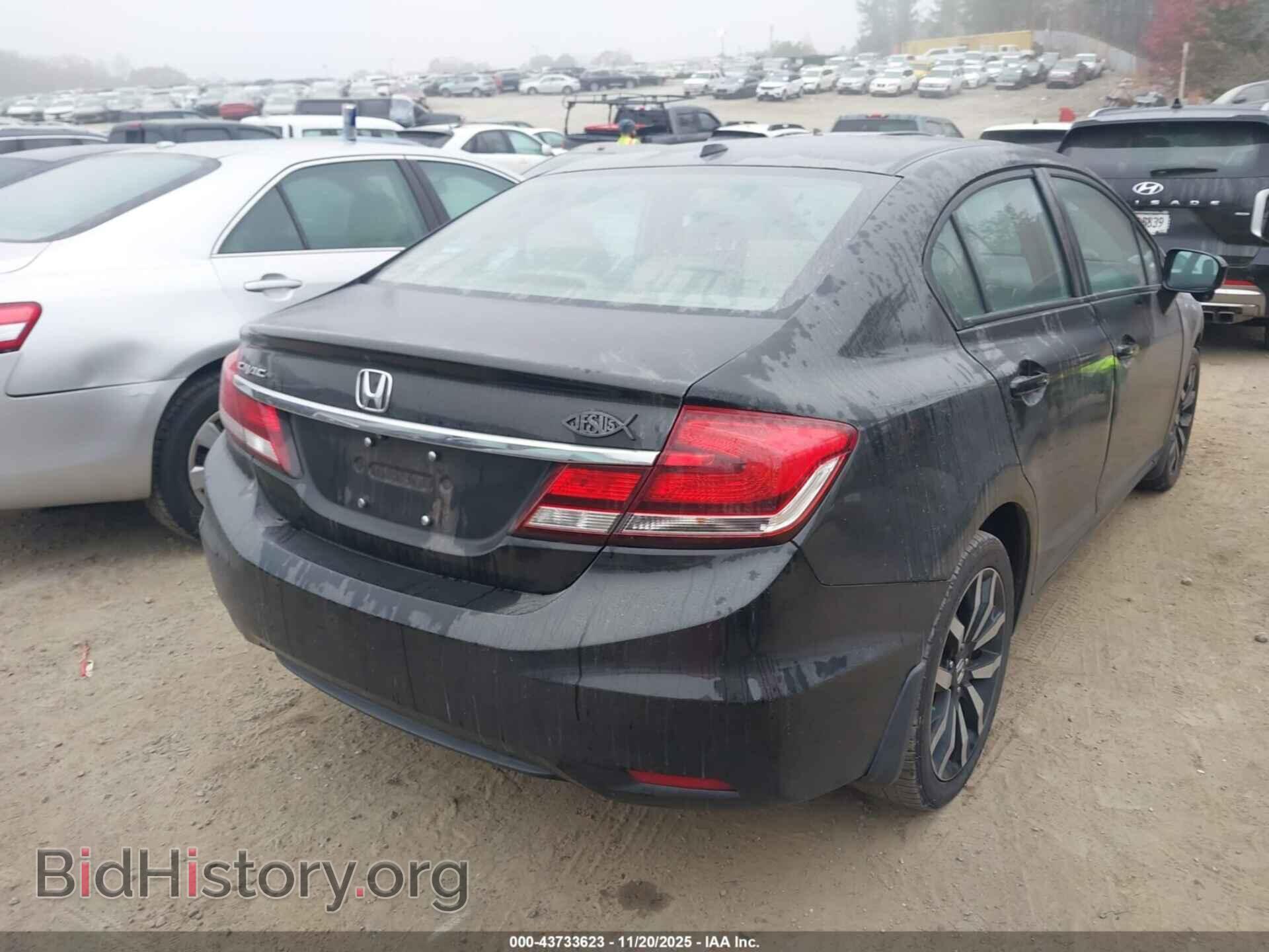2015 HONDA CIVIC - VIN: 19XFB2F9XFE099013 - Фото 4
