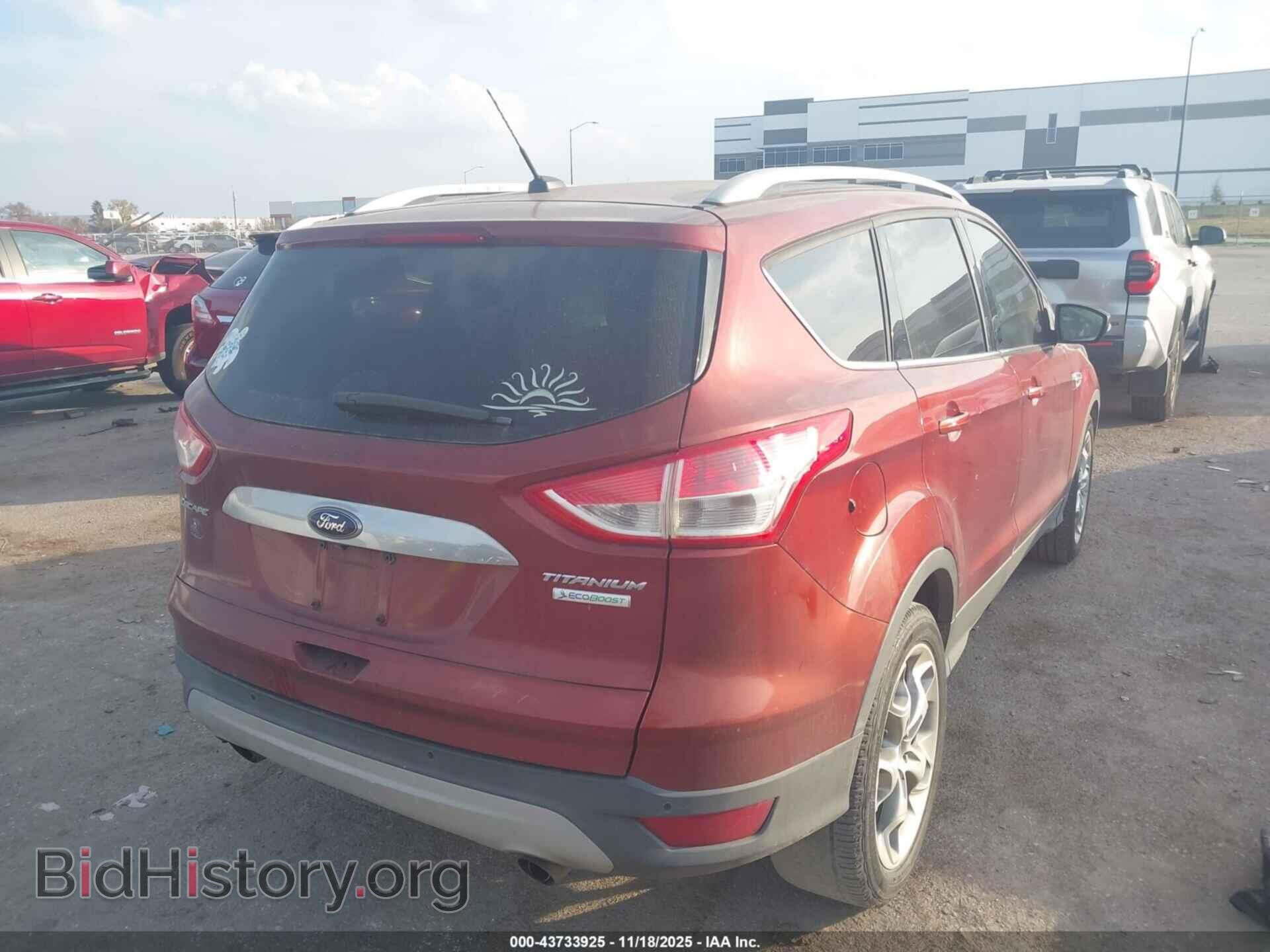 2014 FORD ESCAPE - VIN: 1FMCU0J93EUA84132 - Фото 4