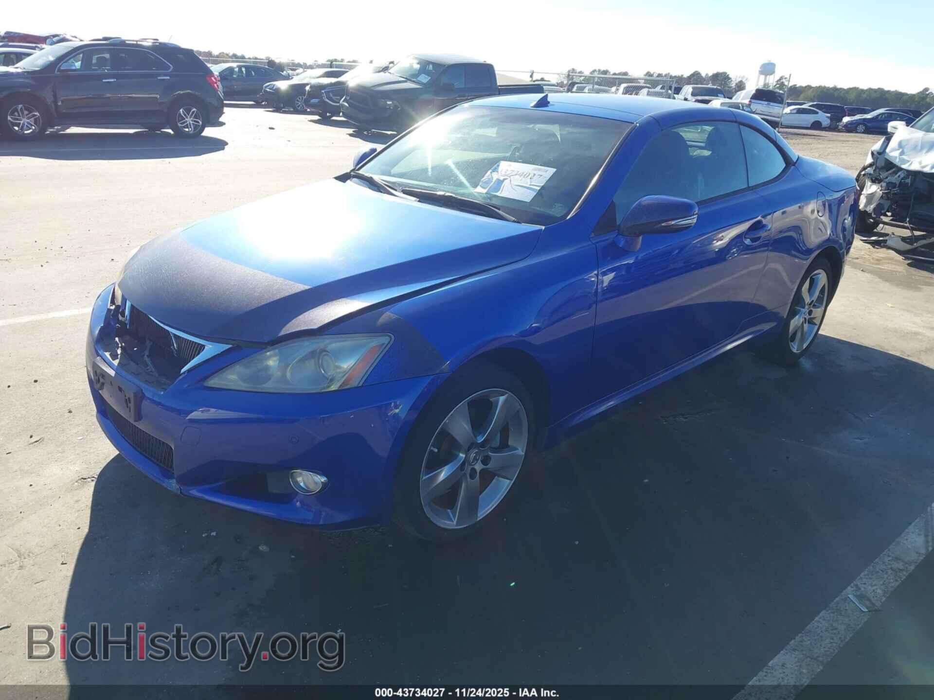 2010 LEXUS IS 250C - VIN: JTHFF2C26A2506678 - Фото 2