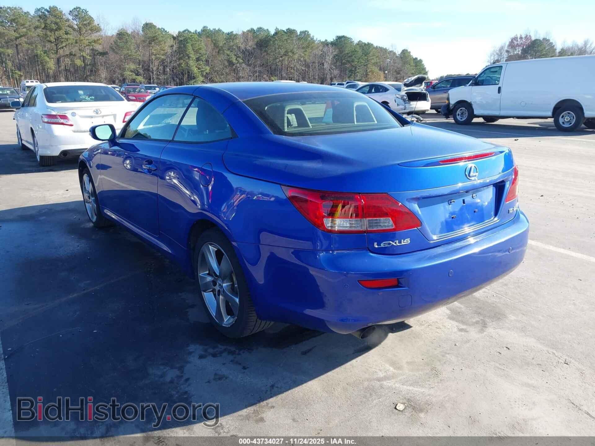 2010 LEXUS IS 250C - VIN: JTHFF2C26A2506678 - Фото 3