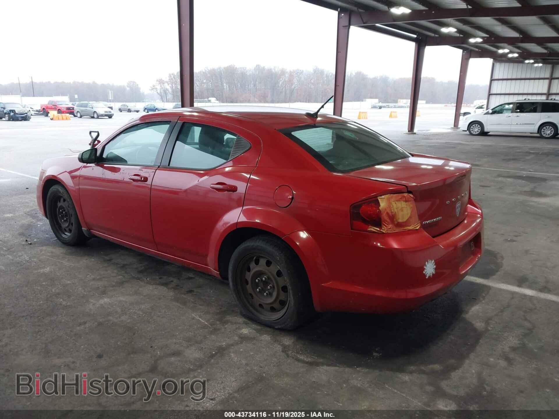 2013 DODGE AVENGER - VIN: 1C3CDZAG1DN747900 - Фото 3