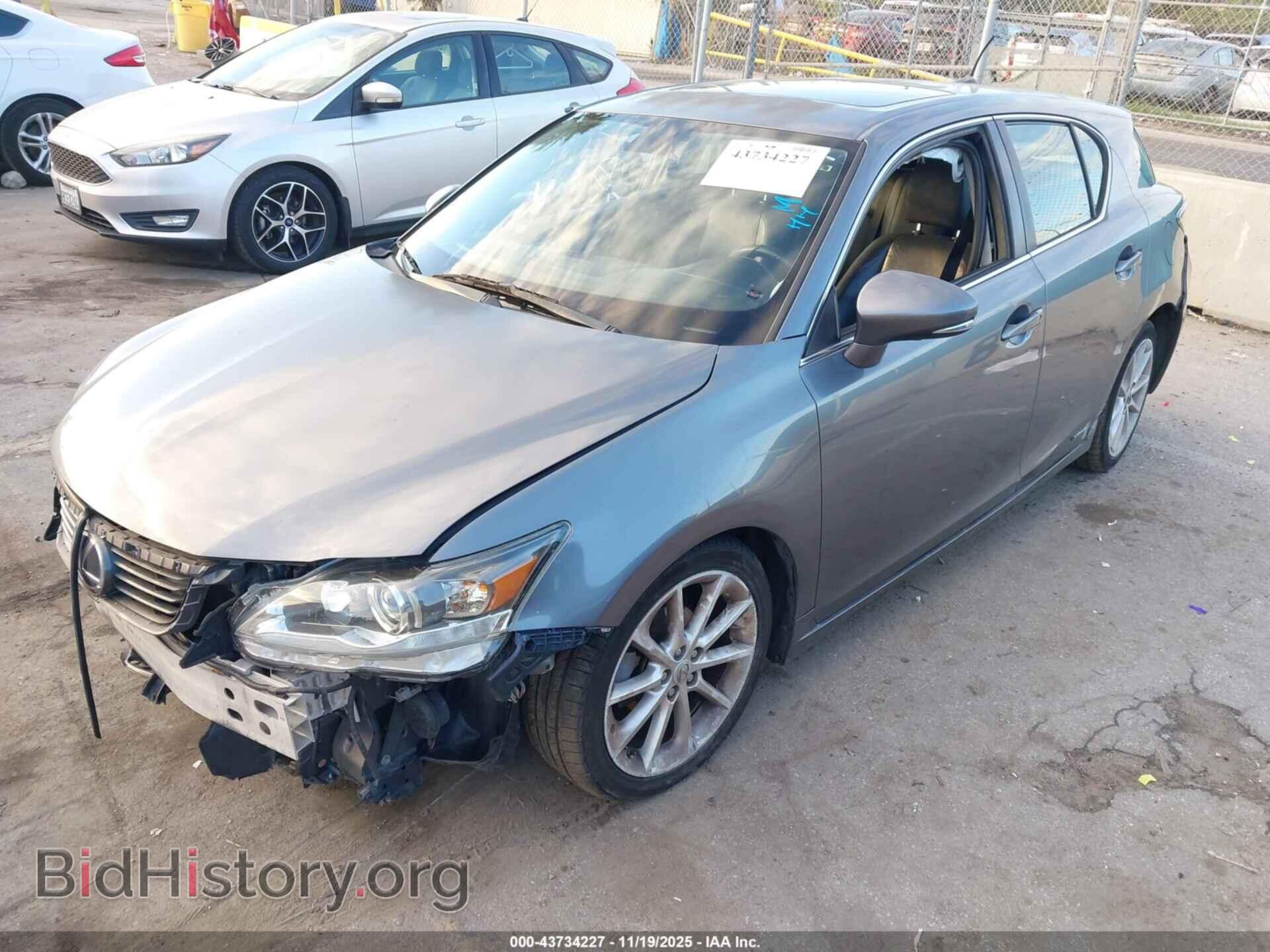 2013 LEXUS CT 200H - VIN: JTHKD5BH0D2134206 - Photo 2