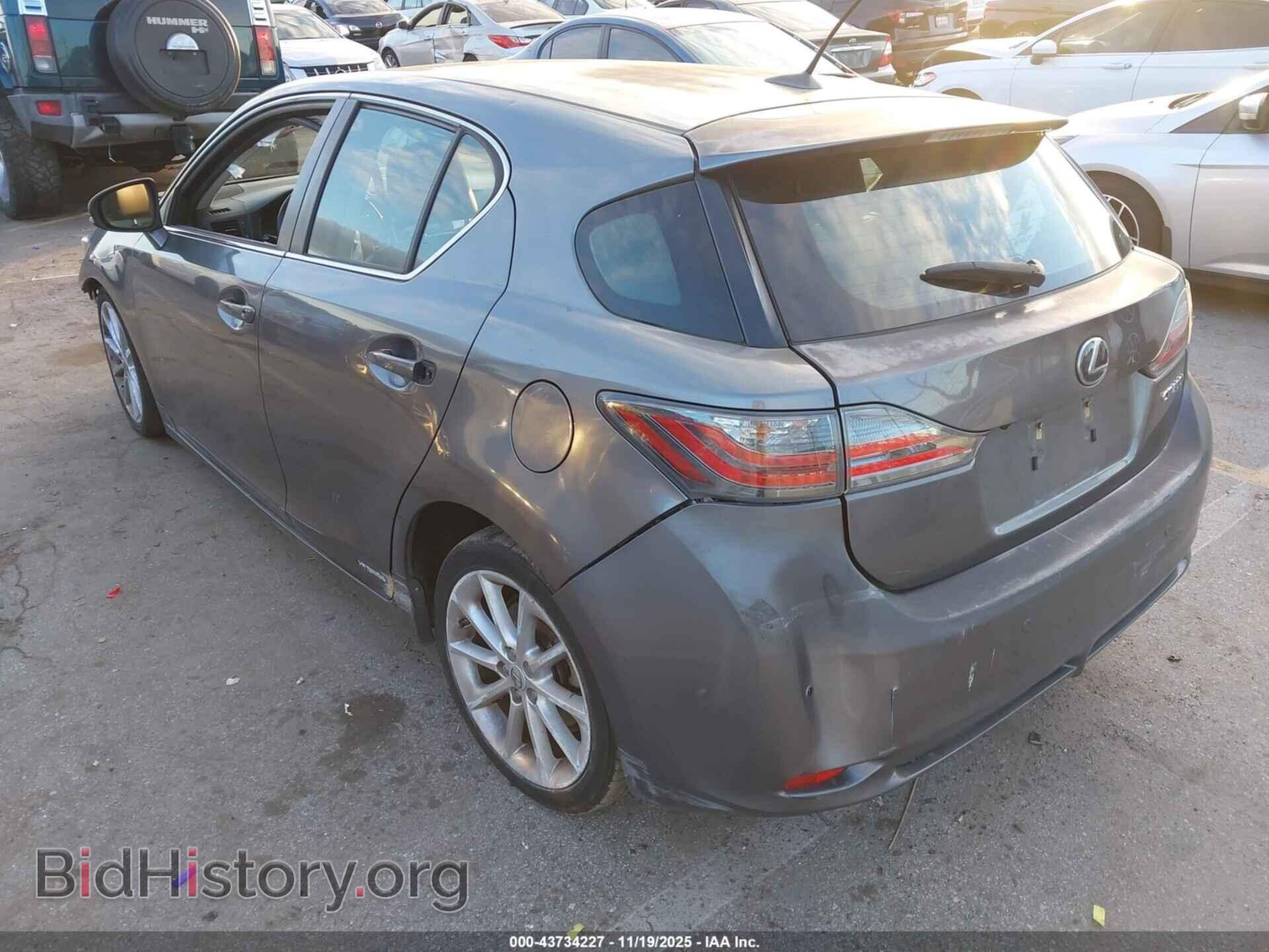 2013 LEXUS CT 200H - VIN: JTHKD5BH0D2134206 - Photo 3