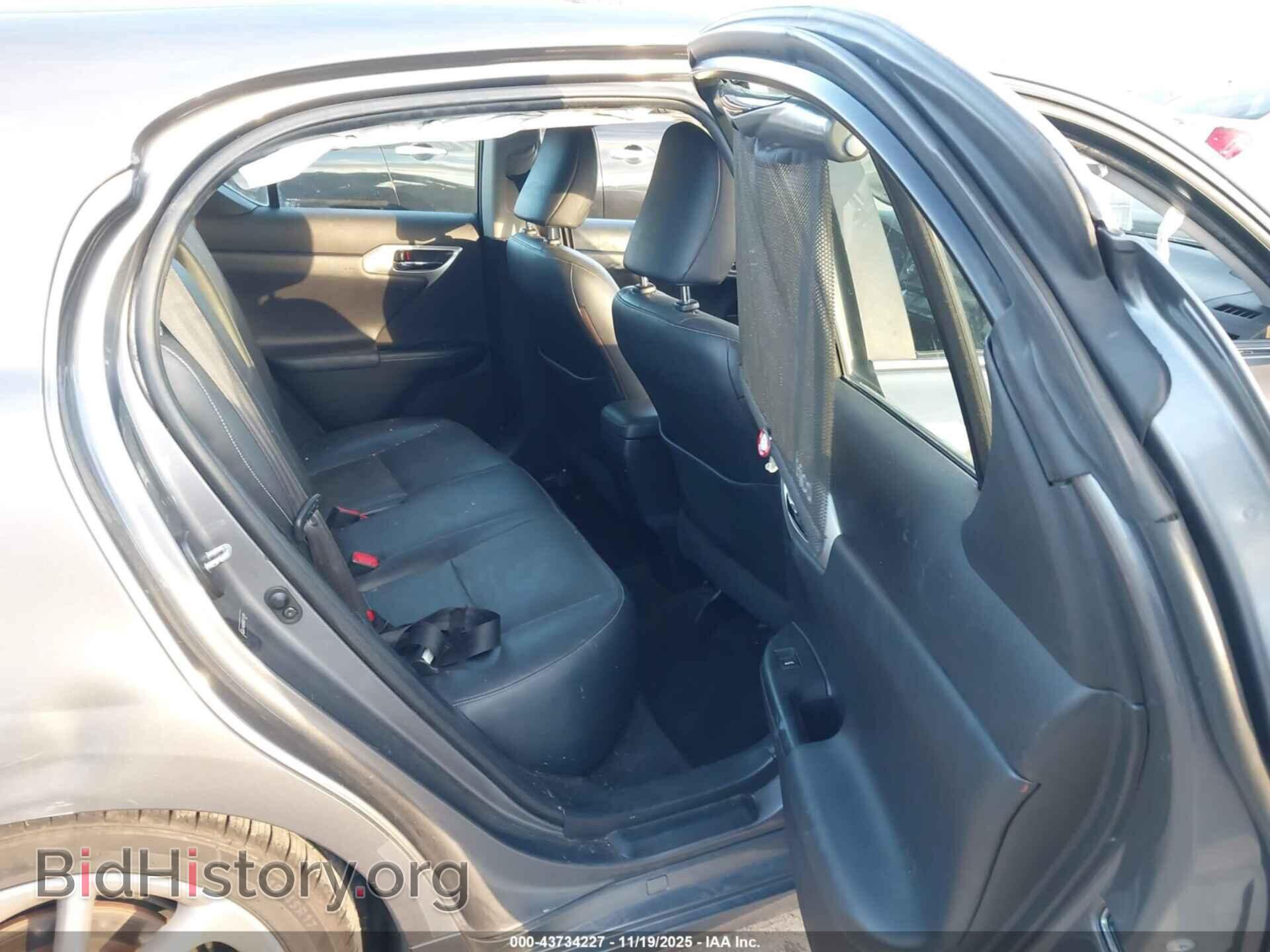 2013 LEXUS CT 200H - VIN: JTHKD5BH0D2134206 - Photo 8