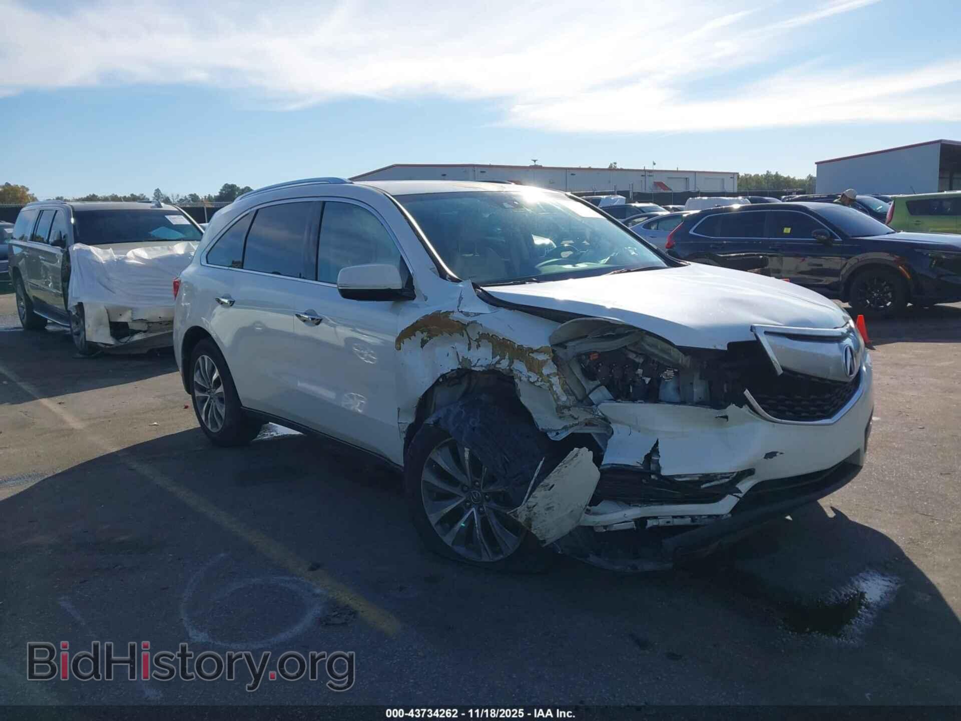 Фотография 5FRYD4H4XEB024285 - ACURA MDX 2014