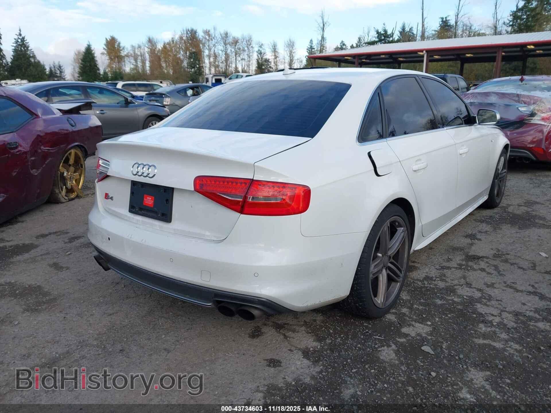 2013 AUDI S4 - VIN: WAUKGAFL8DA128317 - Фото 4