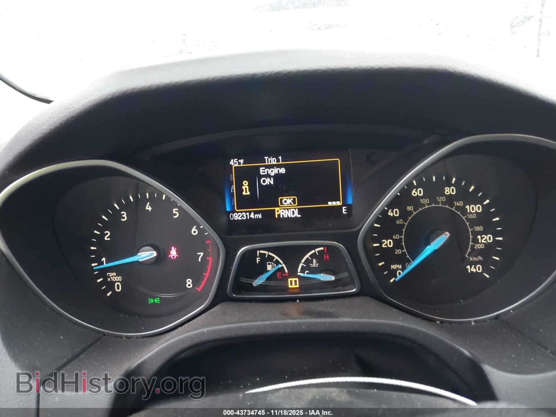 2015 FORD FOCUS - VIN: 1FADP3F20FL356002 - Фото 7