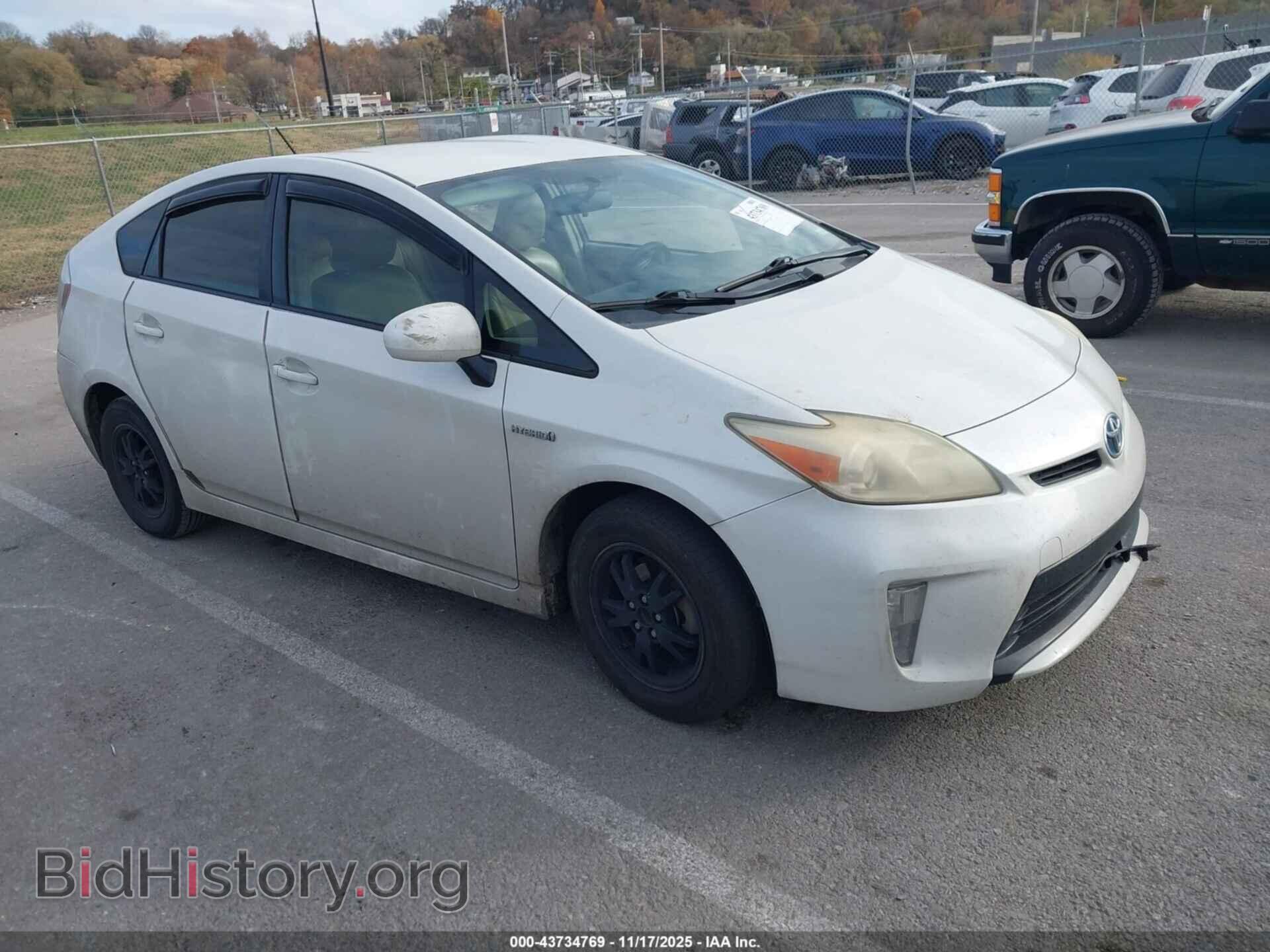 Фотография JTDKN3DU8C1487777 - TOYOTA PRIUS 2012