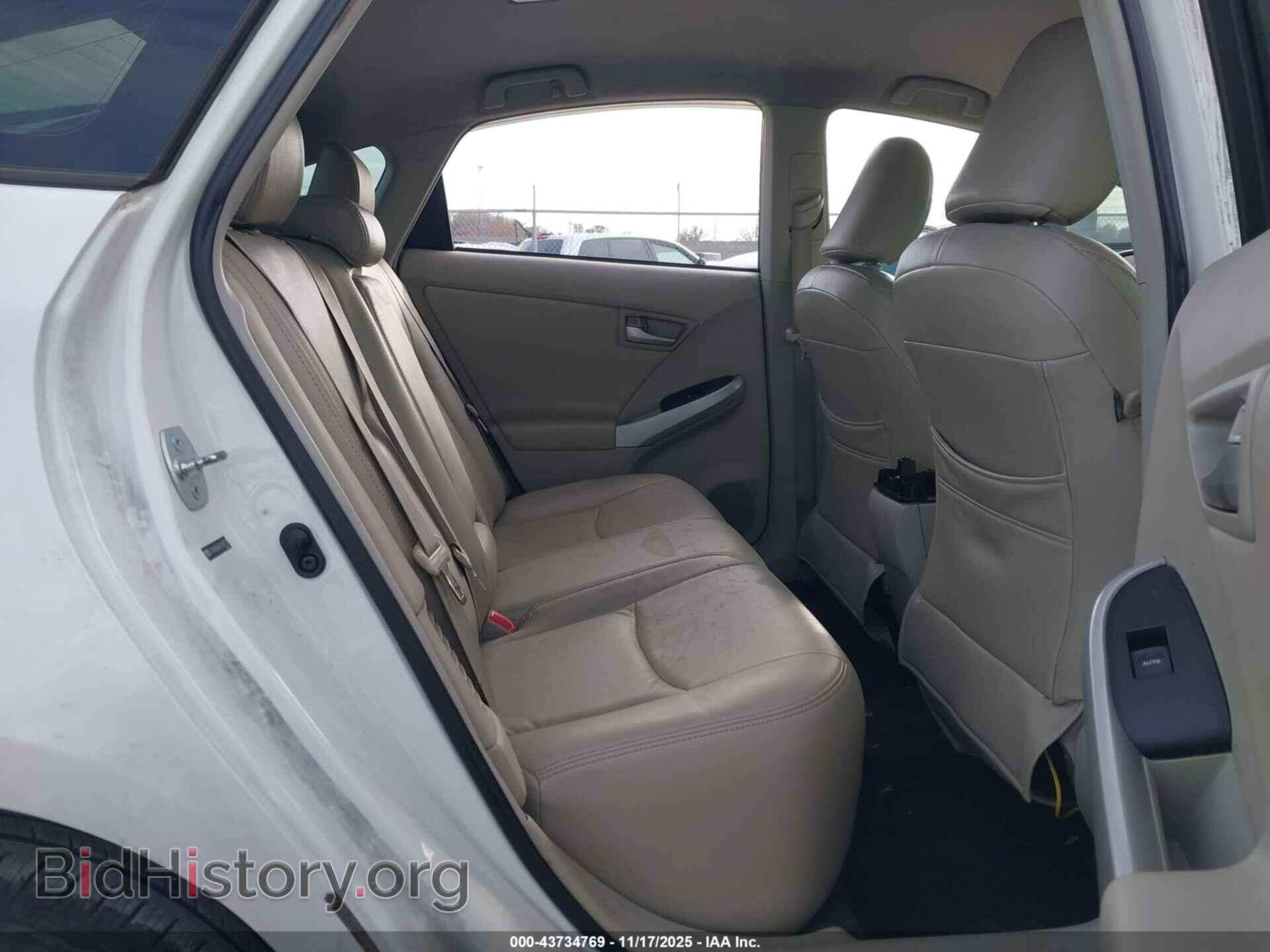 2012 TOYOTA PRIUS - VIN: JTDKN3DU8C1487777 - Фото 8