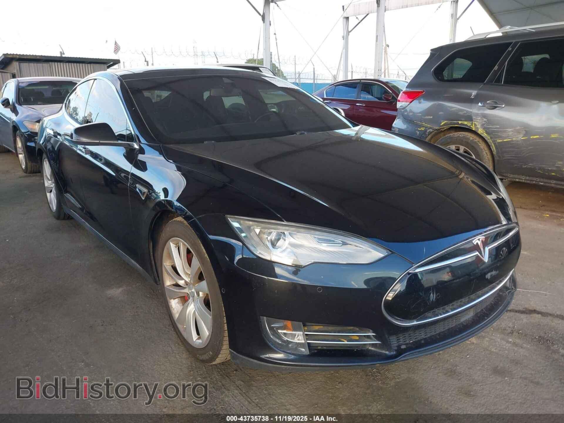 Photo 5YJSA1E40FF105218 - TESLA MODEL S 2015