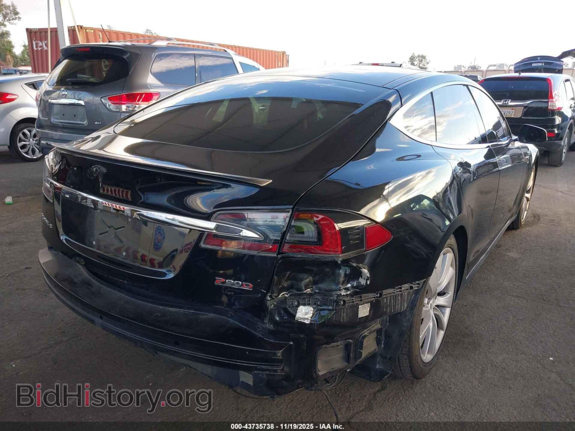 2015 TESLA MODEL S - VIN: 5YJSA1E40FF105218 - Photo 4