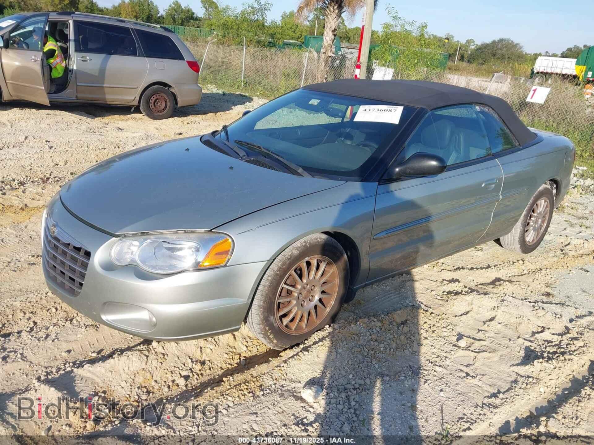 2006 CHRYSLER SEBRING - VIN: 1C3EL55R66N259237 - Фото 2