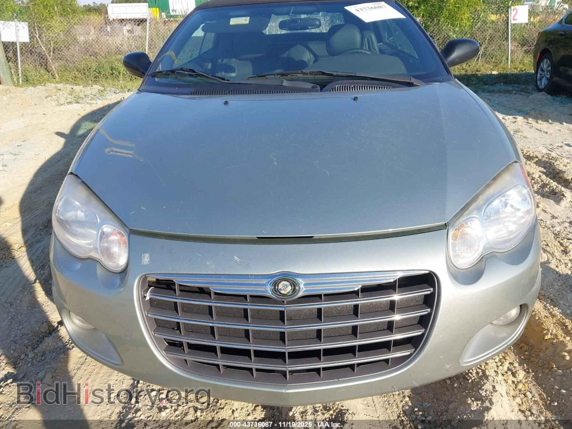 2006 CHRYSLER SEBRING - VIN: 1C3EL55R66N259237 - Фото 6