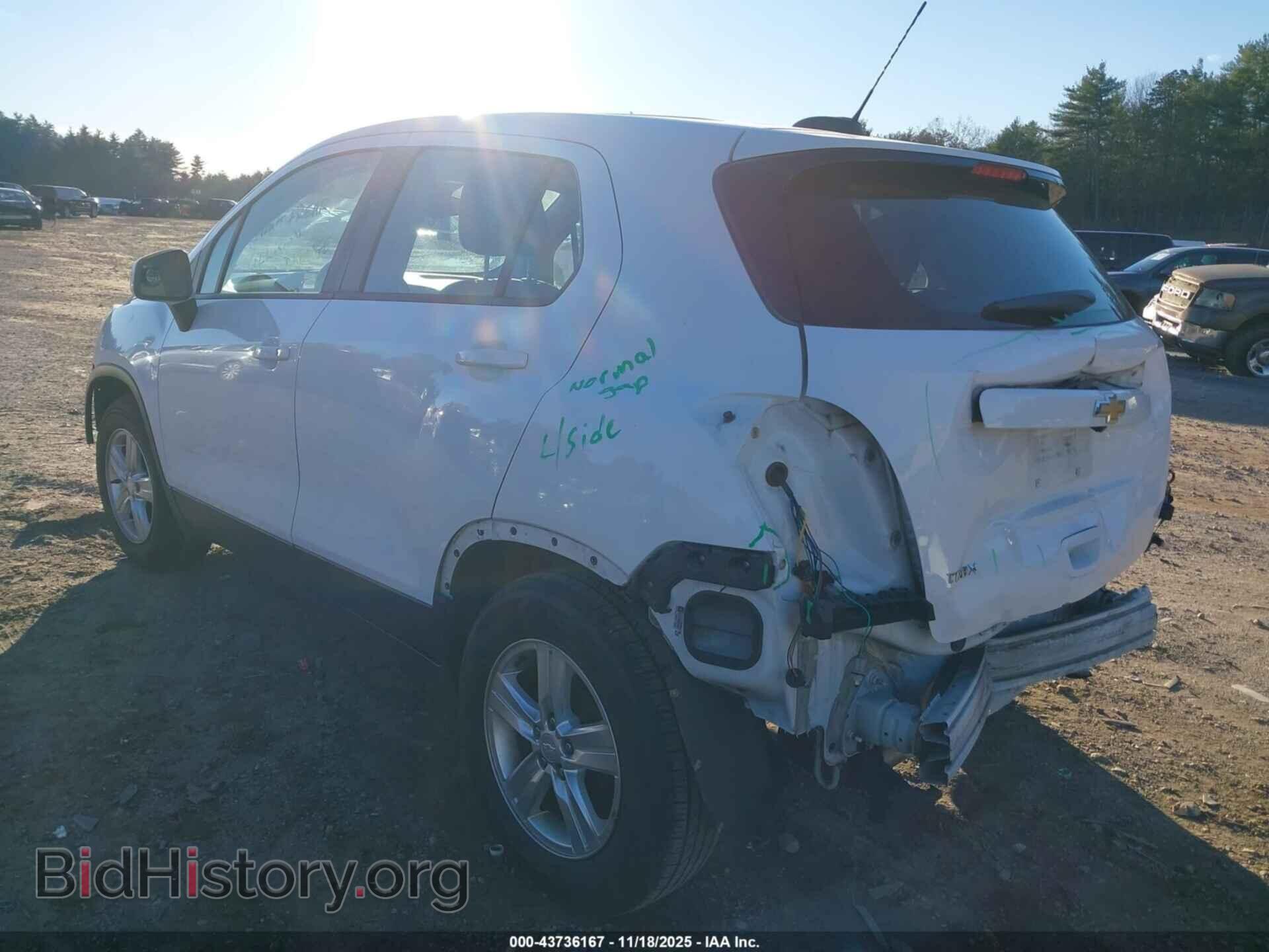 2019 CHEVROLET TRAX - VIN: 3GNCJKSB3KL308300 - Photo 3