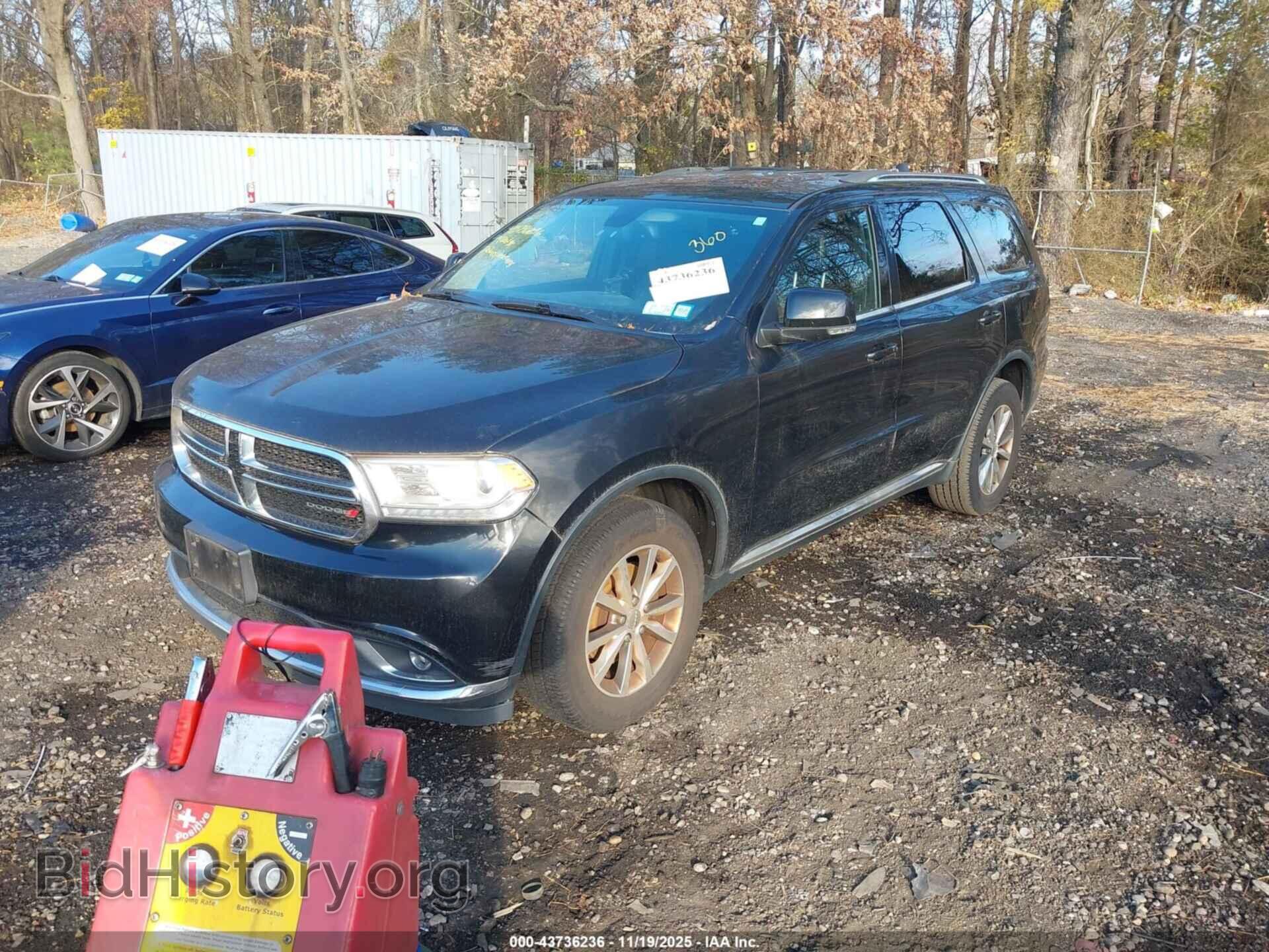 2014 DODGE DURANGO - VIN: 1C4RDJDG7EC977599 - Фото 2