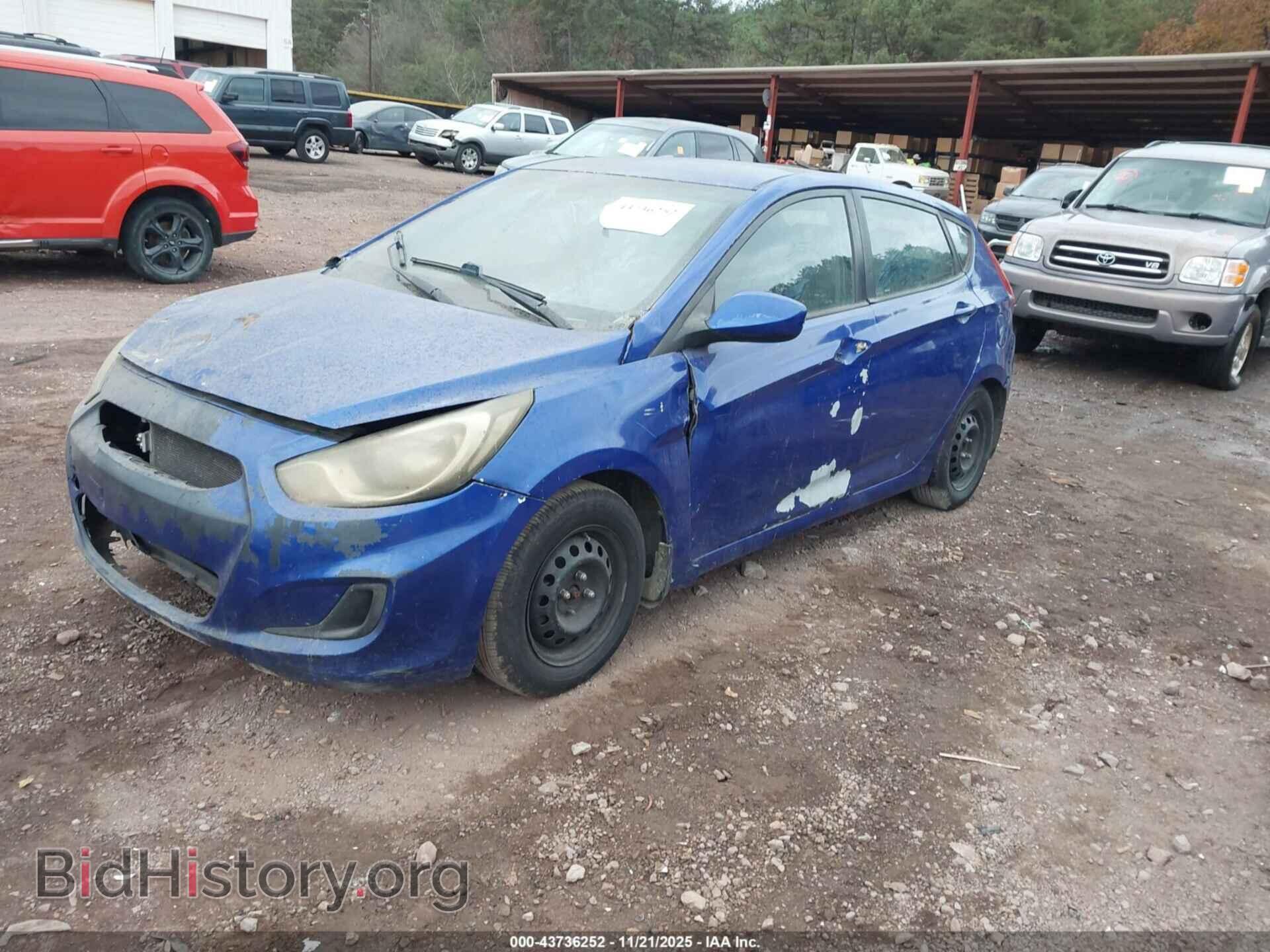 2014 HYUNDAI ACCENT - VIN: KMHCT5AE9EU173569 - Фото 2