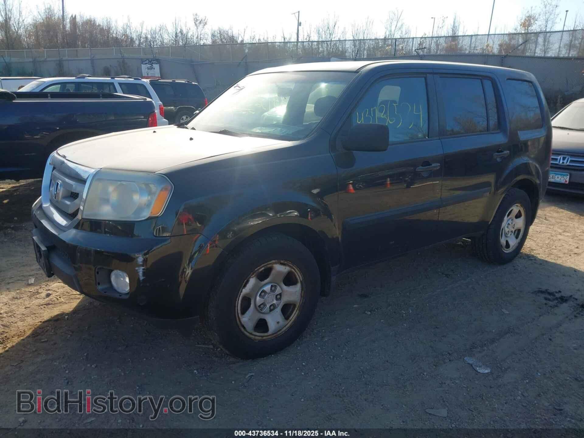 2011 HONDA PILOT - VIN: 5FNYF4H22BB006563 - Фото 2