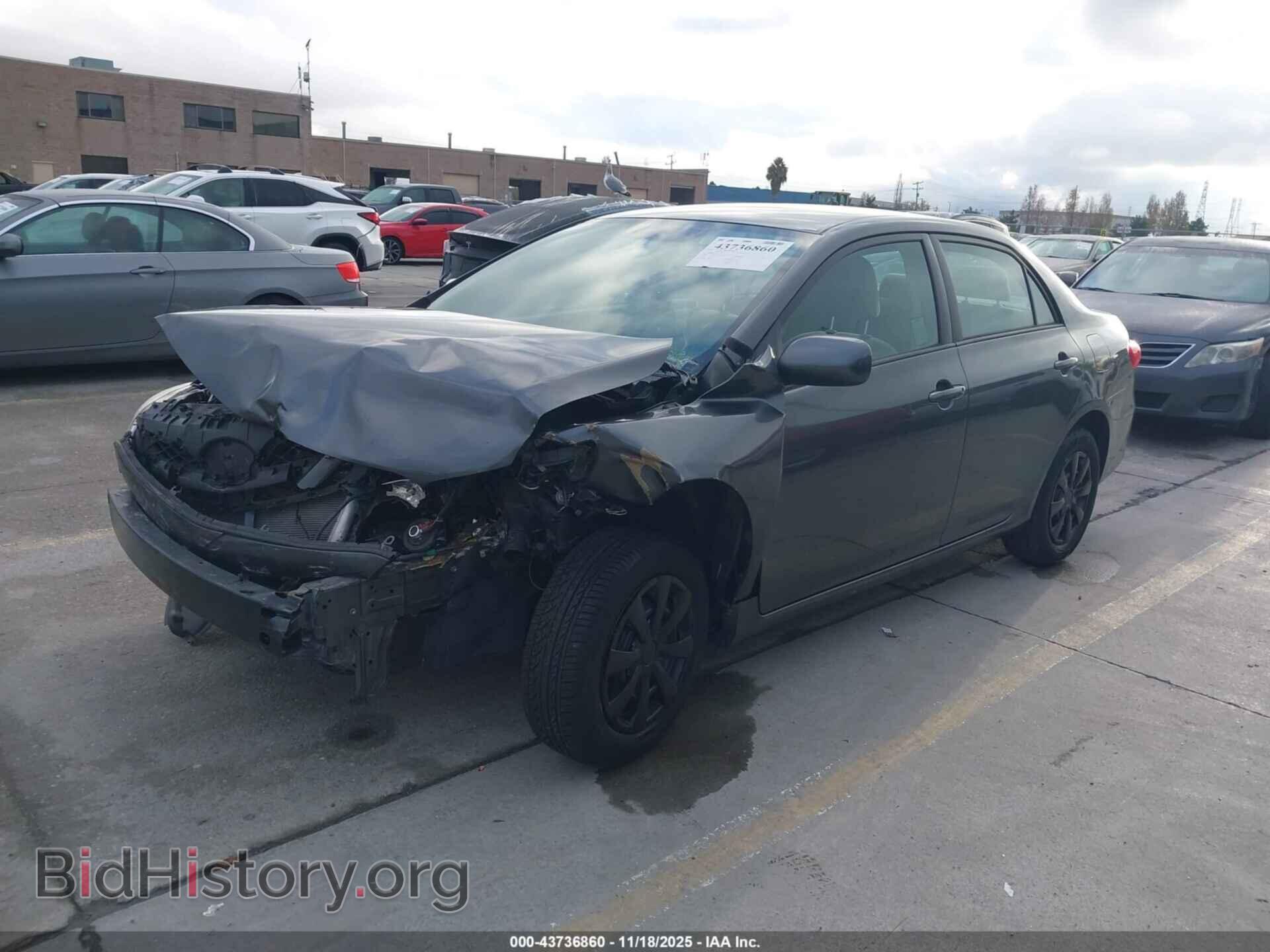 2011 TOYOTA COROLLA - VIN: 2T1BU4EE3BC719471 - Фото 2