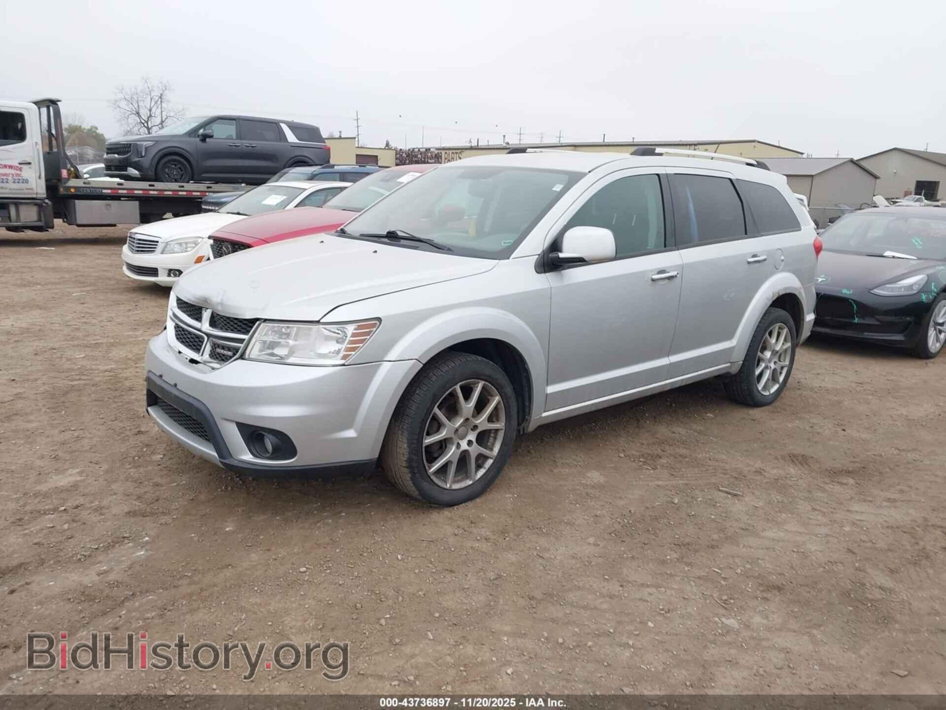 2011 DODGE JOURNEY - VIN: 3D4PH6FG3BT543009 - Фото 2