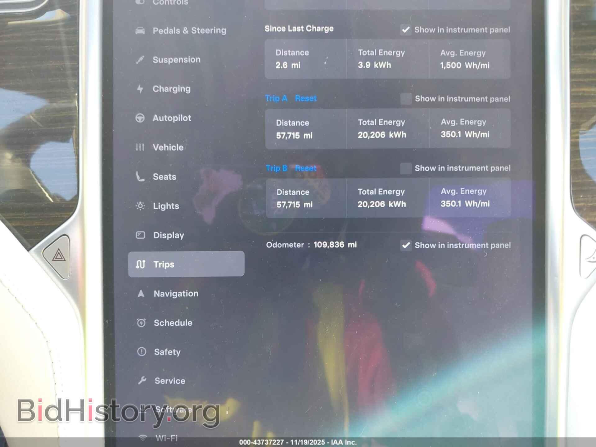 2016 TESLA MODEL X - VIN: 5YJXCBE25GF013043 - Фото 7