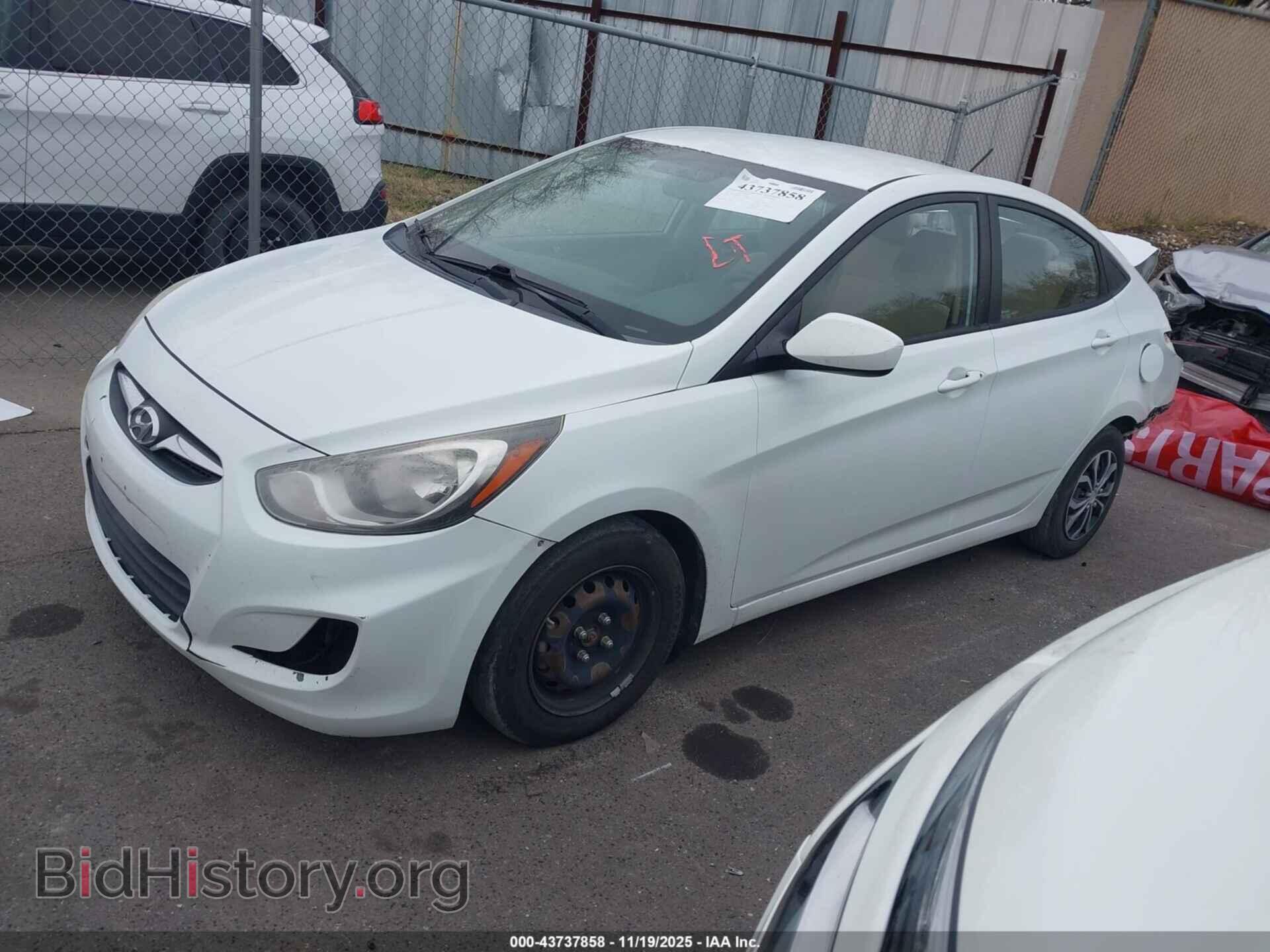 2014 HYUNDAI ACCENT - VIN: KMHCT4AE3EU714089 - Фото 2