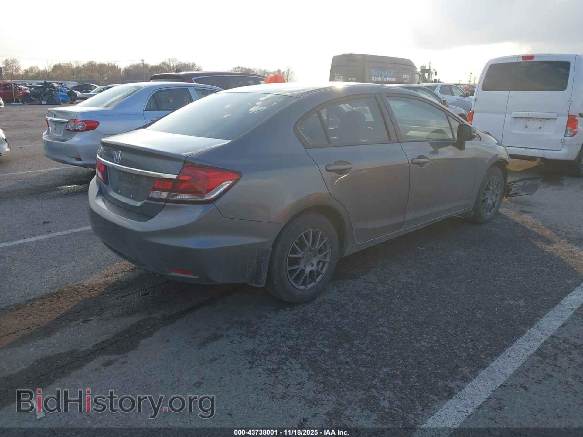 2013 HONDA CIVIC - VIN: 19XFB2F57DE052838 - Фото 4