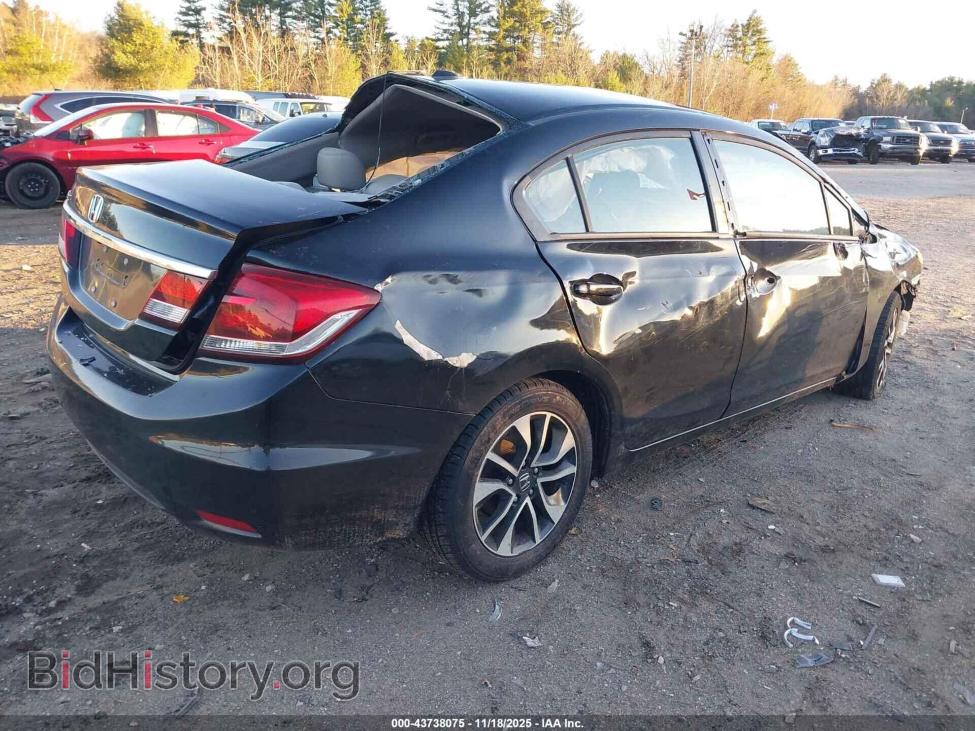 2013 HONDA CIVIC - VIN: 19XFB2F92DE027218 - Фото 4