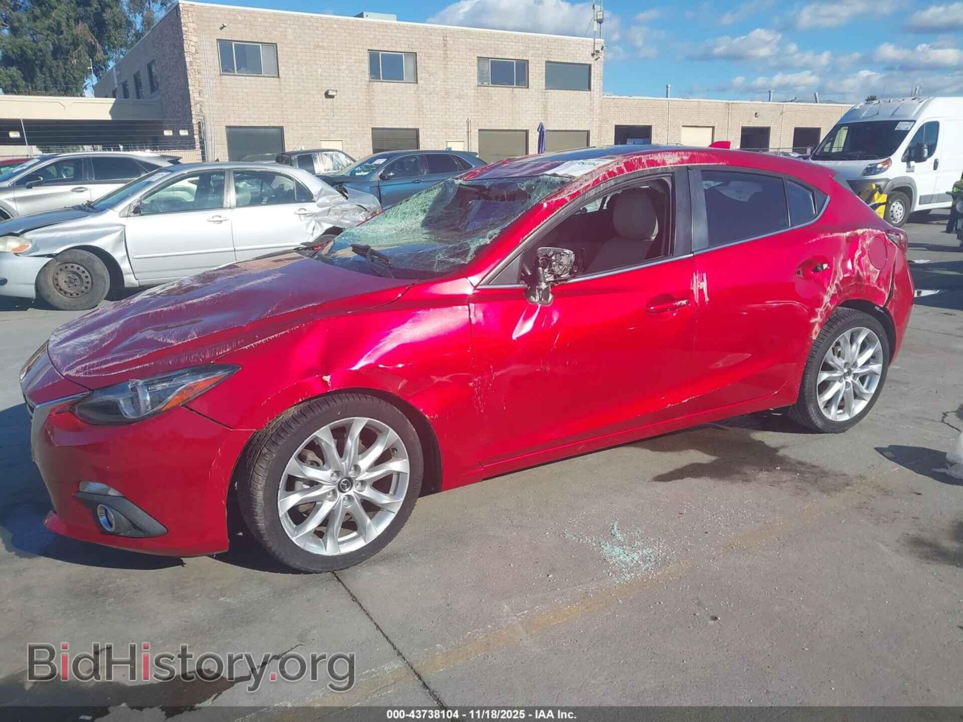 2015 MAZDA MAZDA3 - VIN: JM1BM1M36F1237134 - Фото 2