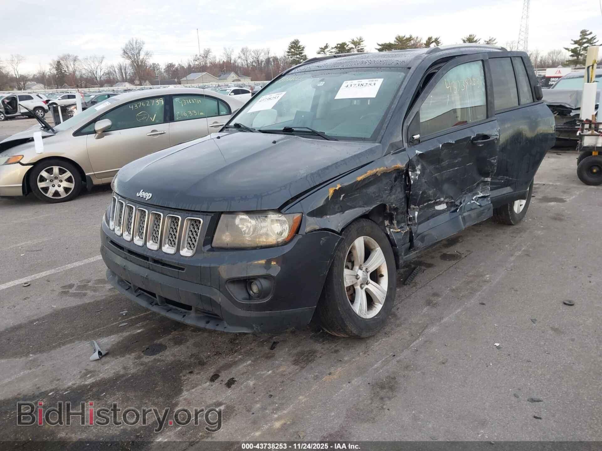 2014 JEEP COMPASS - VIN: 1C4NJDEB2ED858817 - Фото 2