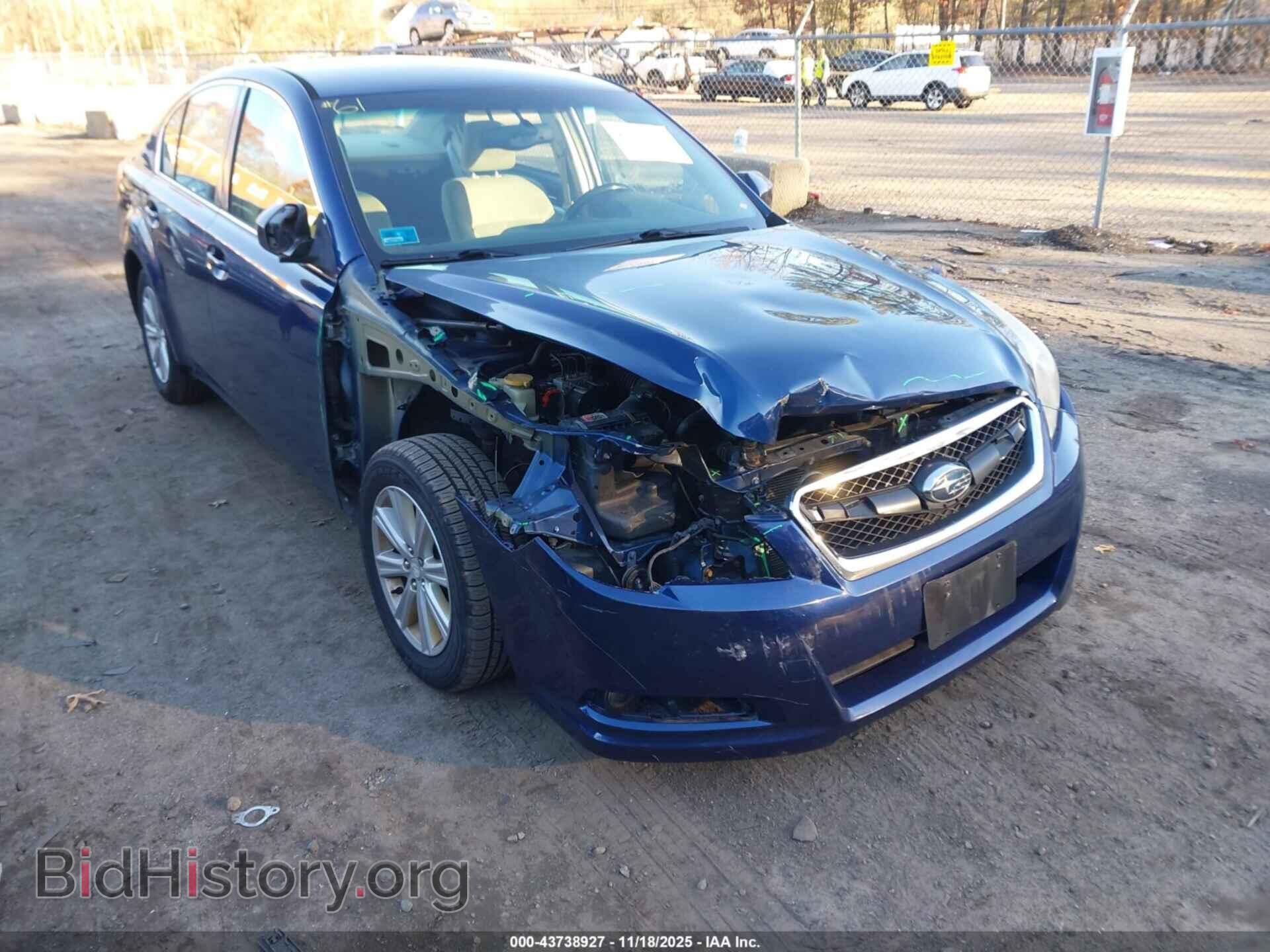 2011 SUBARU LEGACY - VIN: 4S3BMBC67B3240012 - Фото 6