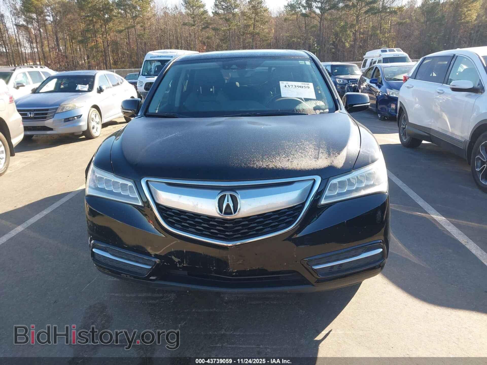 2016 ACURA MDX - VIN: 5FRYD4H42GB007354 - Фото 12
