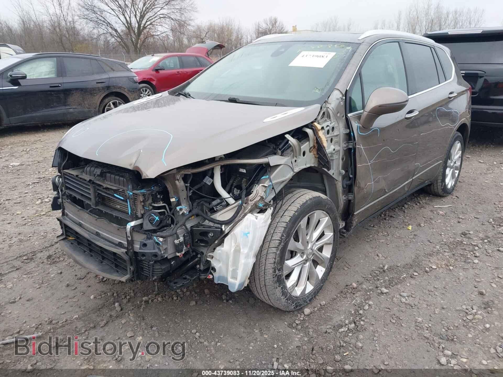 2017 BUICK ENVISION - VIN: LRBFXESXXHD243198 - Фото 2
