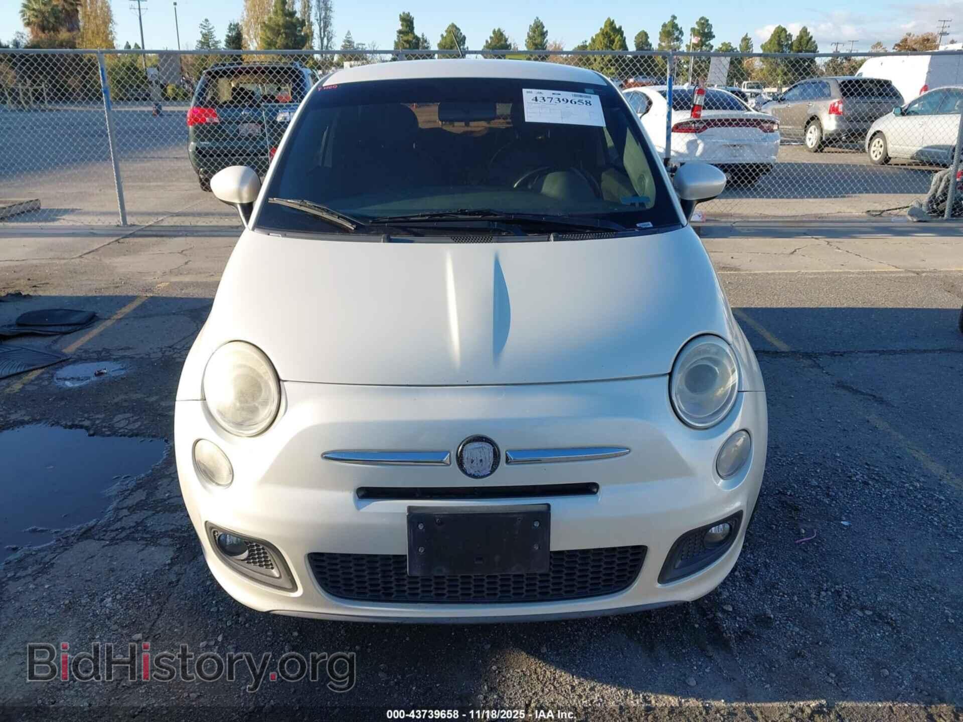 2012 FIAT 500 - VIN: 3C3CFFBR6CT383769 - Фото 12