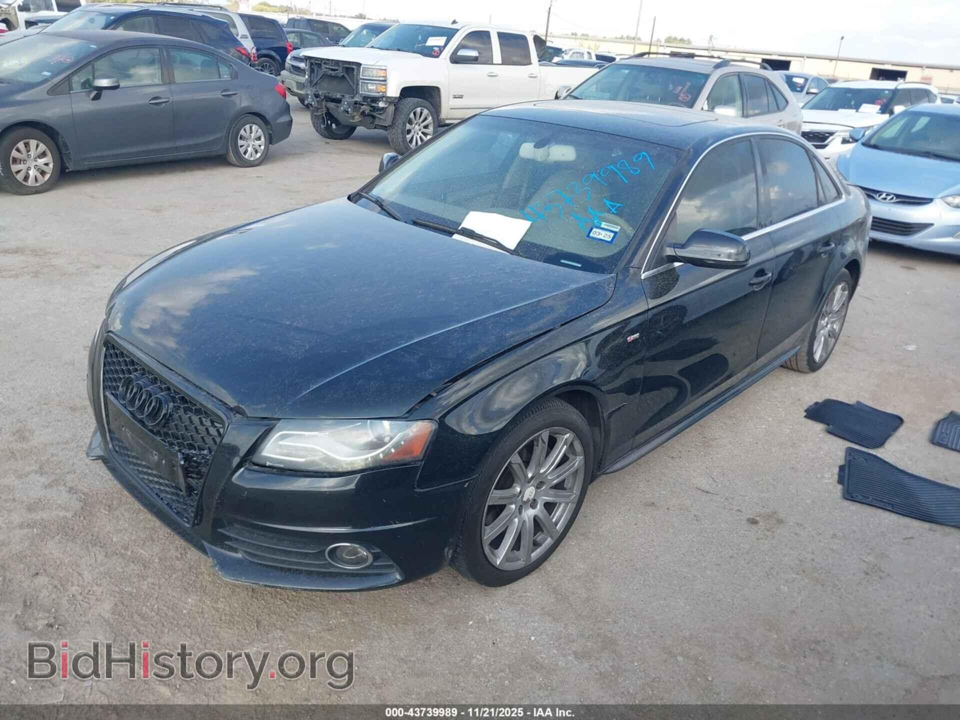 2012 AUDI A4 - VIN: WAUEFAFL4CA120181 - Photo 2