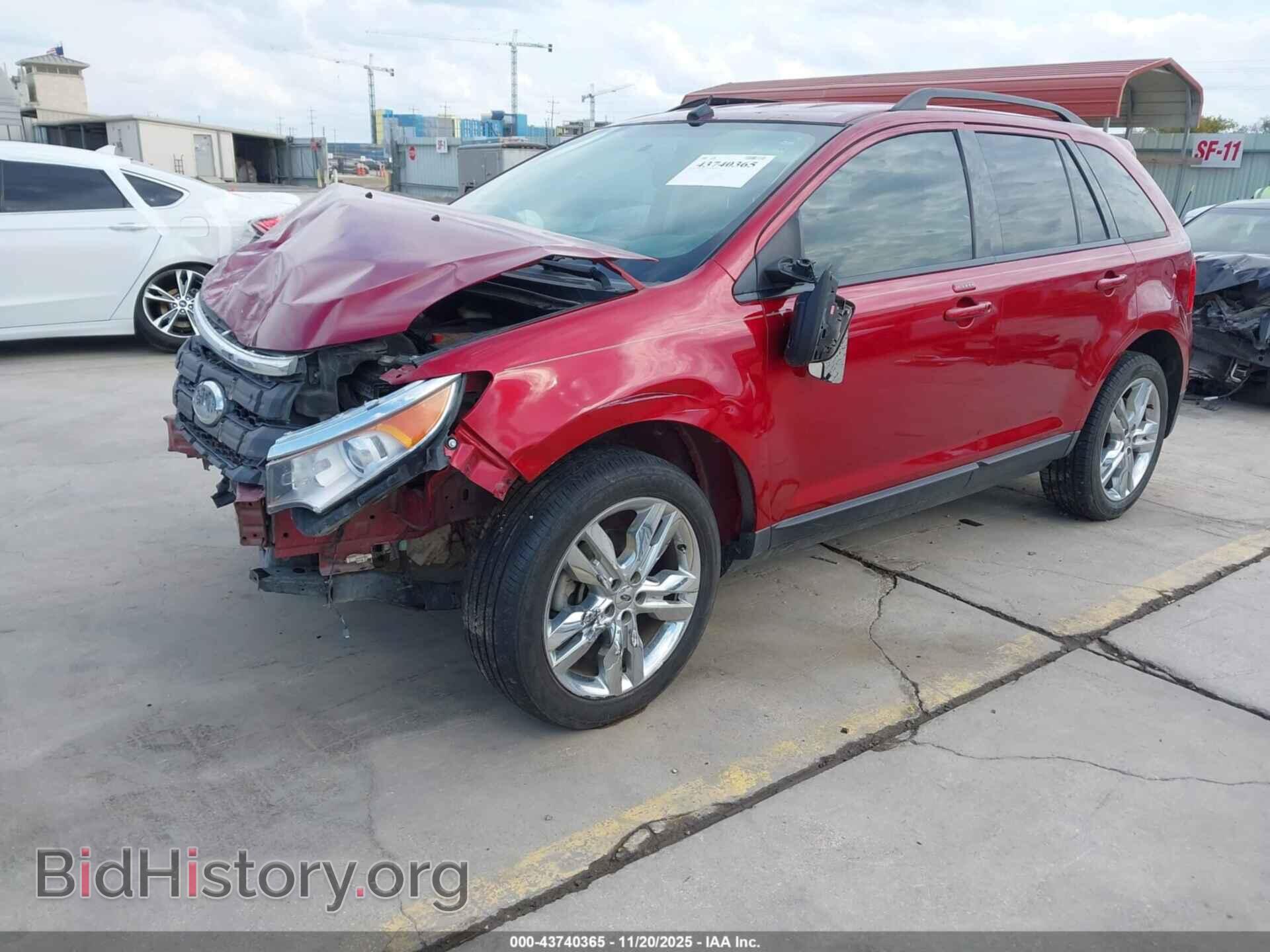 2014 FORD EDGE - VIN: 2FMDK3JC4EBB29995 - Фото 2