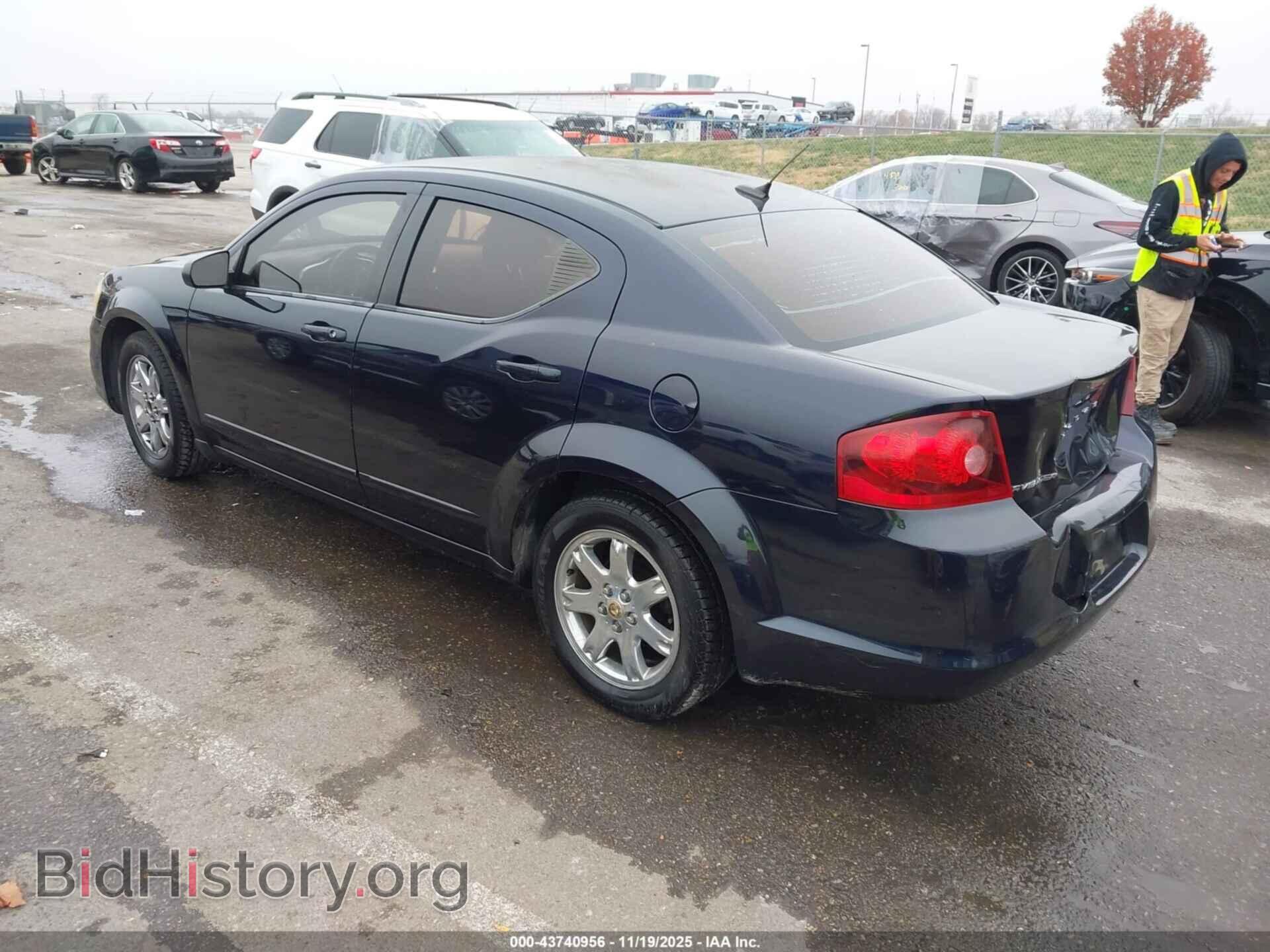 2011 DODGE AVENGER - VIN: 1B3BD4FB7BN540725 - Фото 3