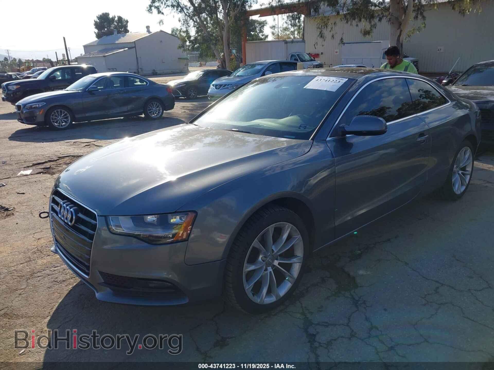 2013 AUDI A5 - VIN: WAUCFAFR3DA055031 - Фото 2