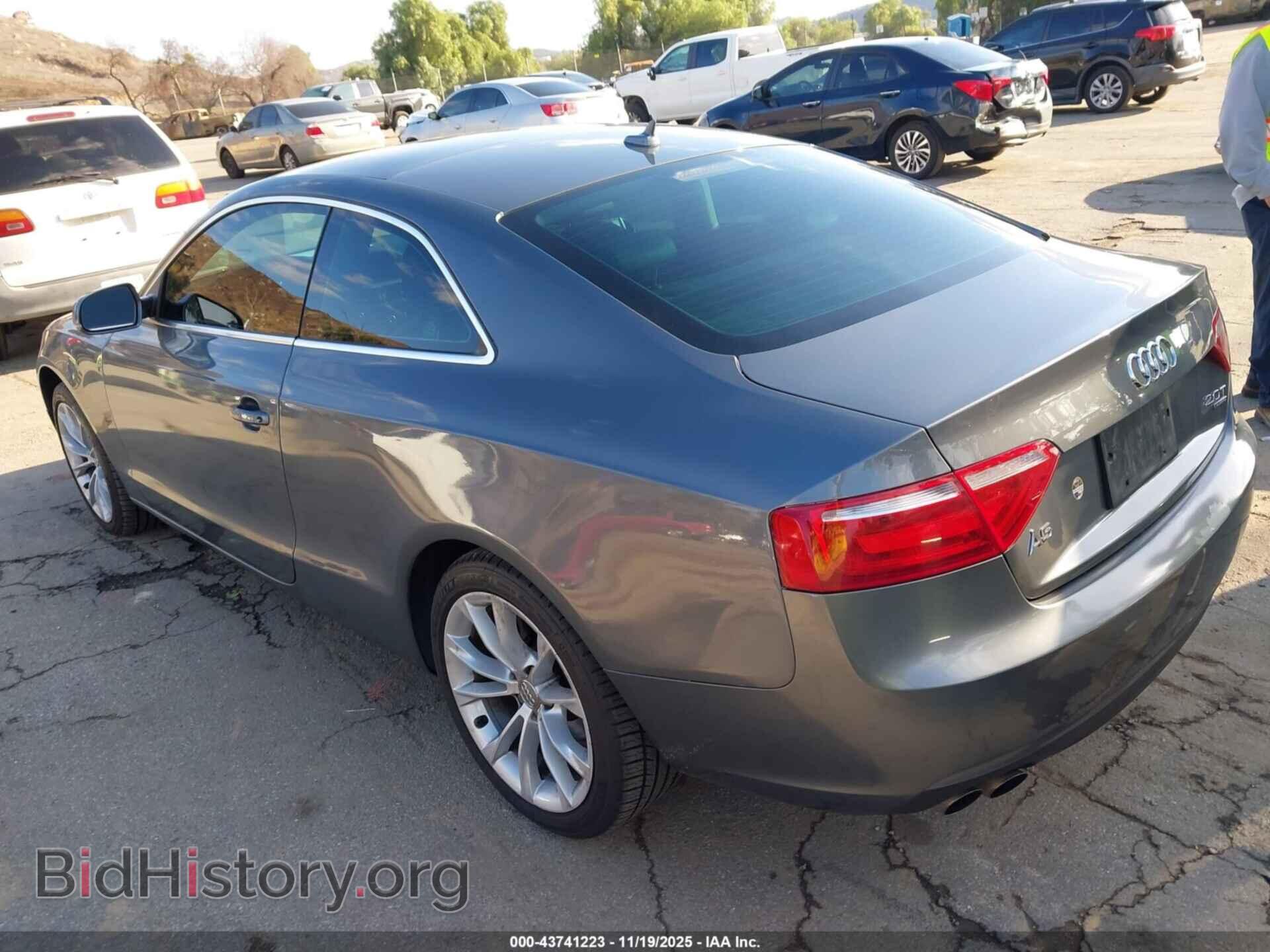 2013 AUDI A5 - VIN: WAUCFAFR3DA055031 - Фото 3