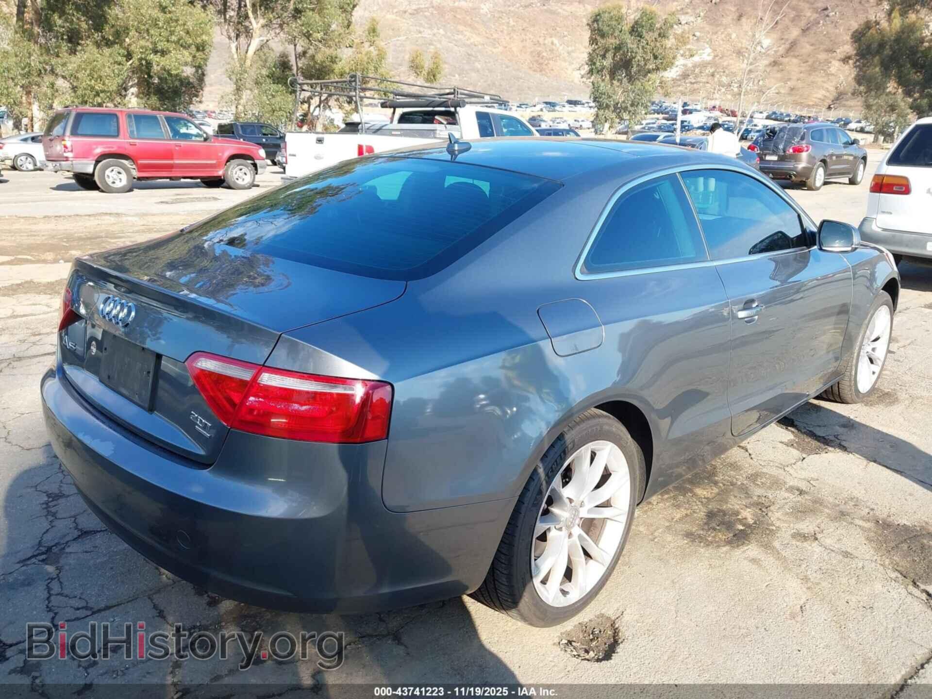2013 AUDI A5 - VIN: WAUCFAFR3DA055031 - Фото 4
