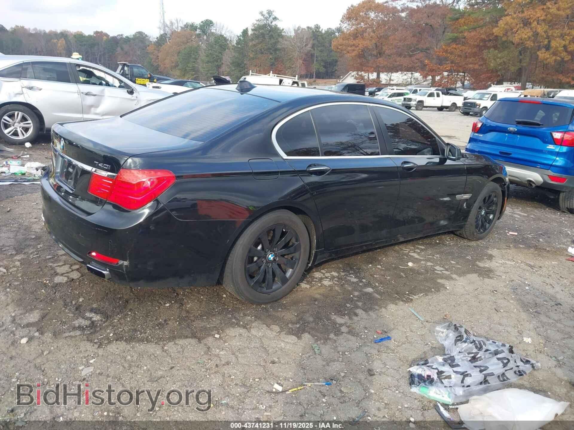 2012 BMW 740I - VIN: WBAKA4C51CDS99254 - Фото 4