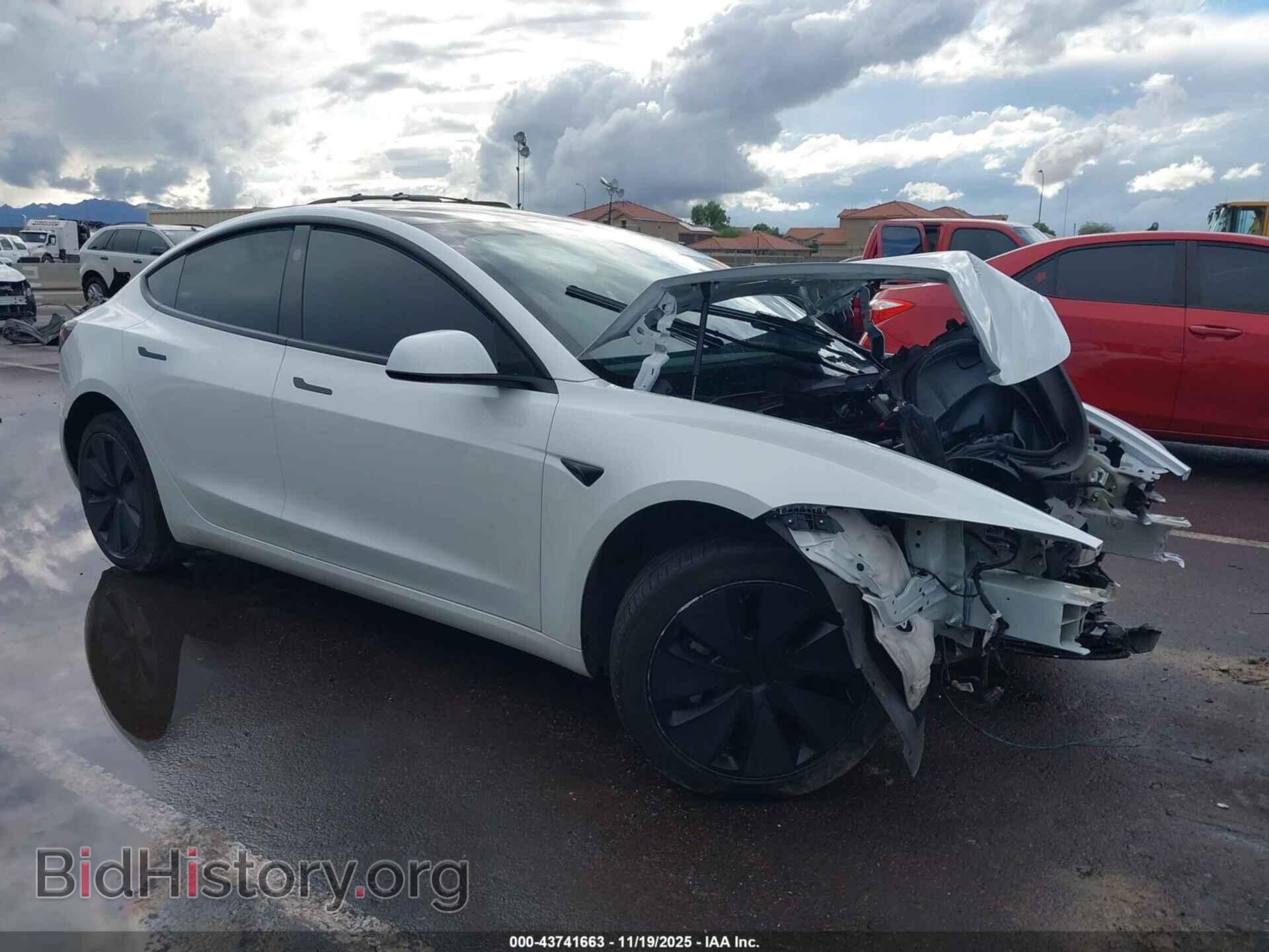 Photo 5YJ3E1EA5RF830803 - TESLA MODEL 3 2024