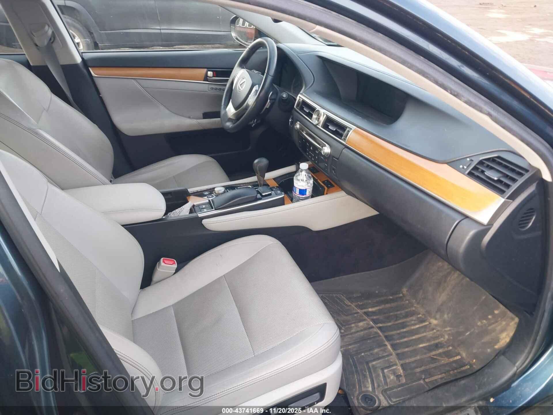 2013 LEXUS GS 450H - VIN: JTHBS1BL8D5005499 - Фото 5