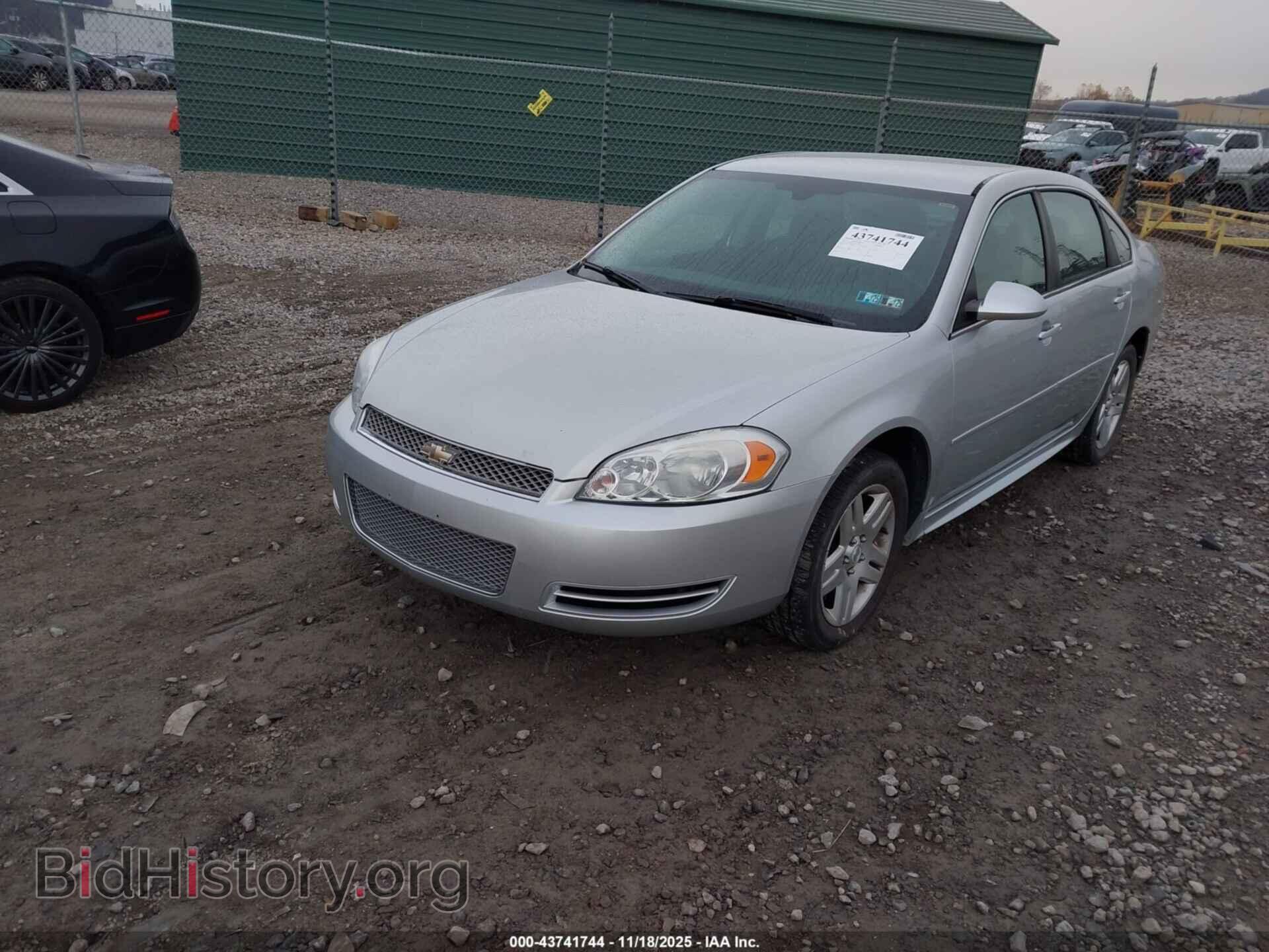 2012 CHEVROLET IMPALA - VIN: 2G1WG5E38C1274943 - Фото 2