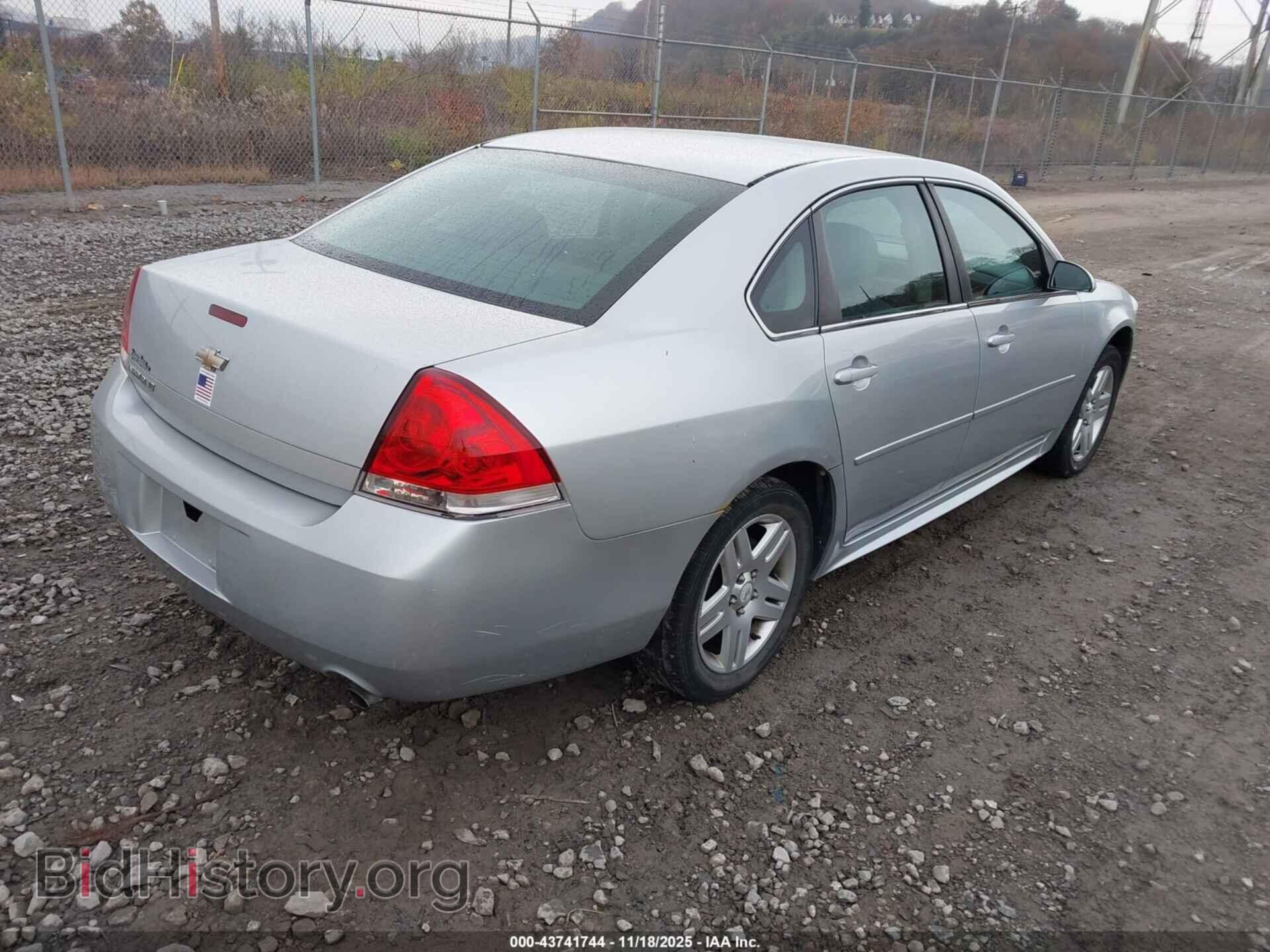2012 CHEVROLET IMPALA - VIN: 2G1WG5E38C1274943 - Фото 4