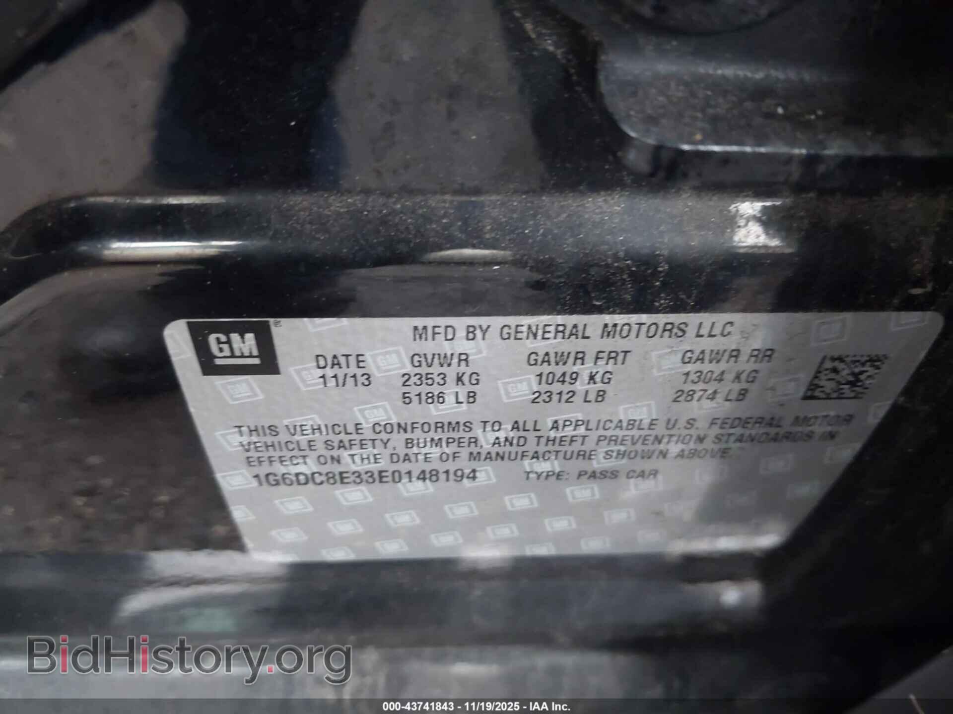 2014 CADILLAC CTS - VIN: 1G6DC8E33E0148194 - Photo 9