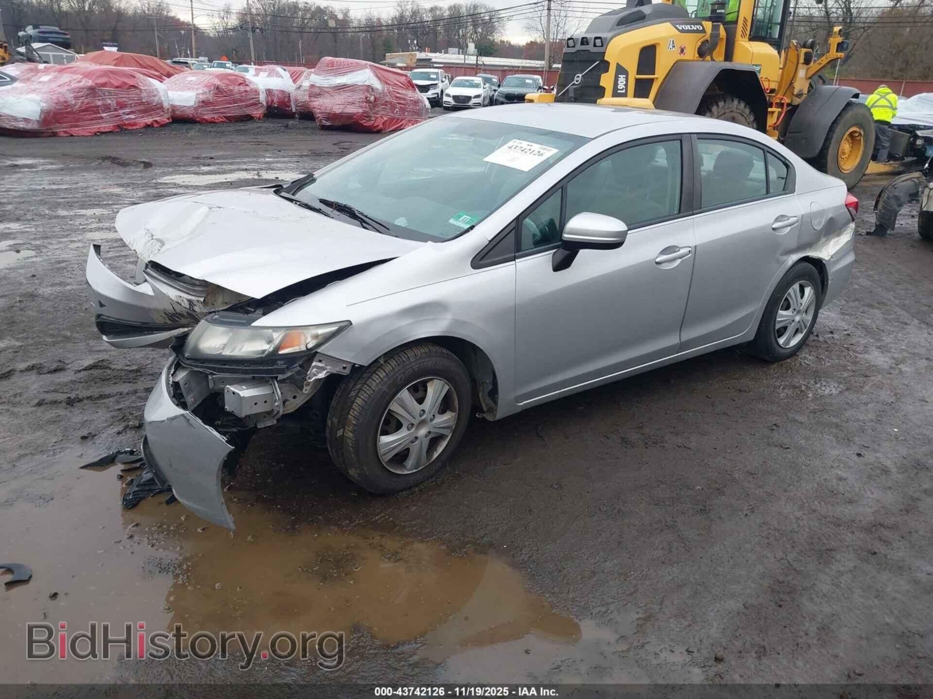 2014 HONDA CIVIC - VIN: 19XFB2F55EE235334 - Фото 2