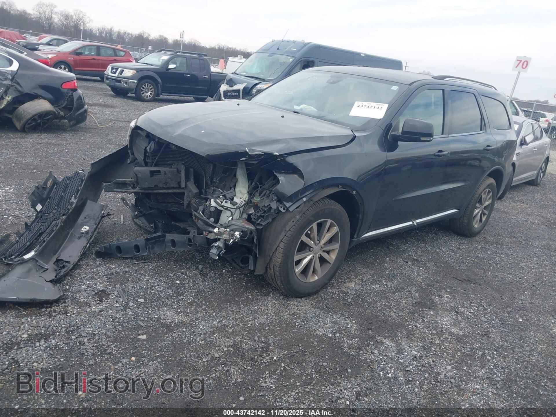 2016 DODGE DURANGO - VIN: 1C4RDJDGXGC486026 - Фото 2