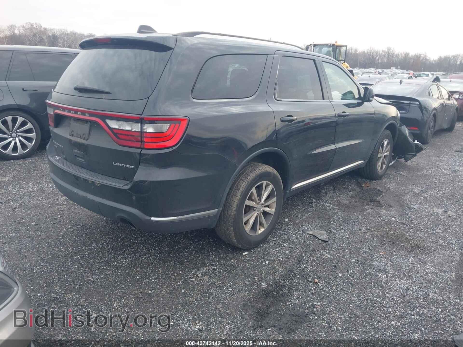 2016 DODGE DURANGO - VIN: 1C4RDJDGXGC486026 - Фото 4