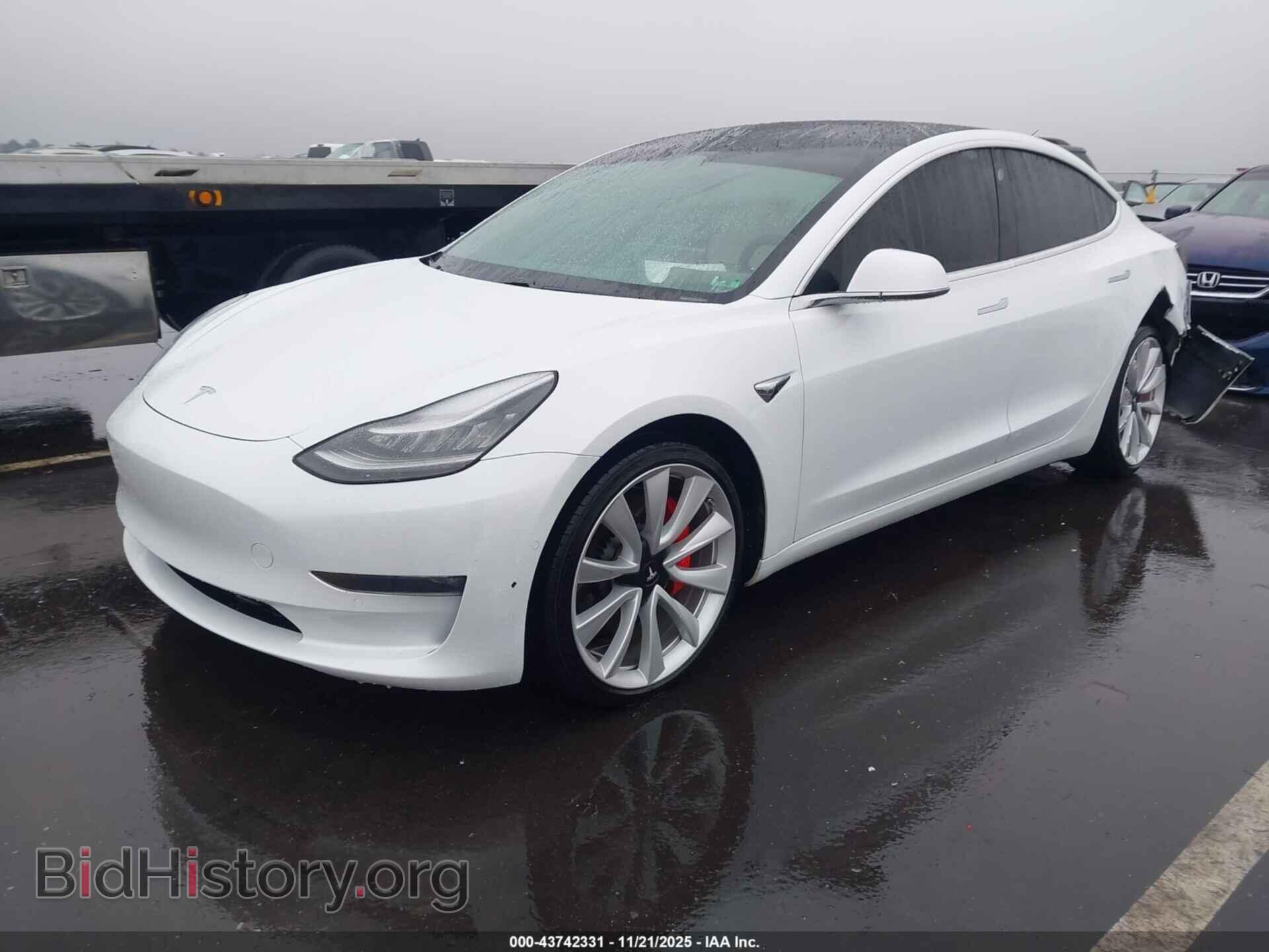 2019 TESLA MODEL 3 - VIN: 5YJ3E1EB0KF487607 - Фото 2